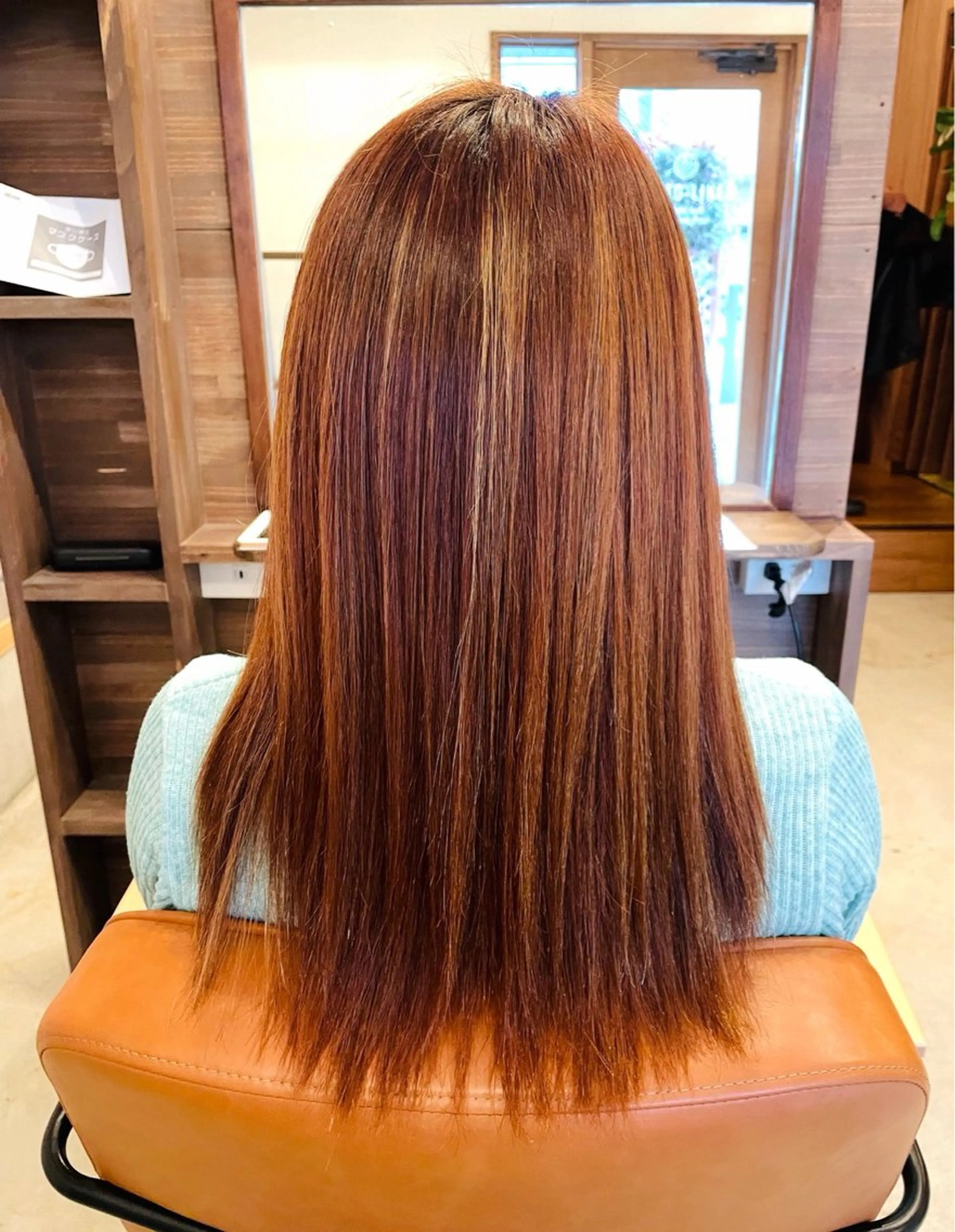 ロング 縮毛矯正 SALONDEHANOKA所属・ショートロング 🎀椎葉えまのヘアスタイル