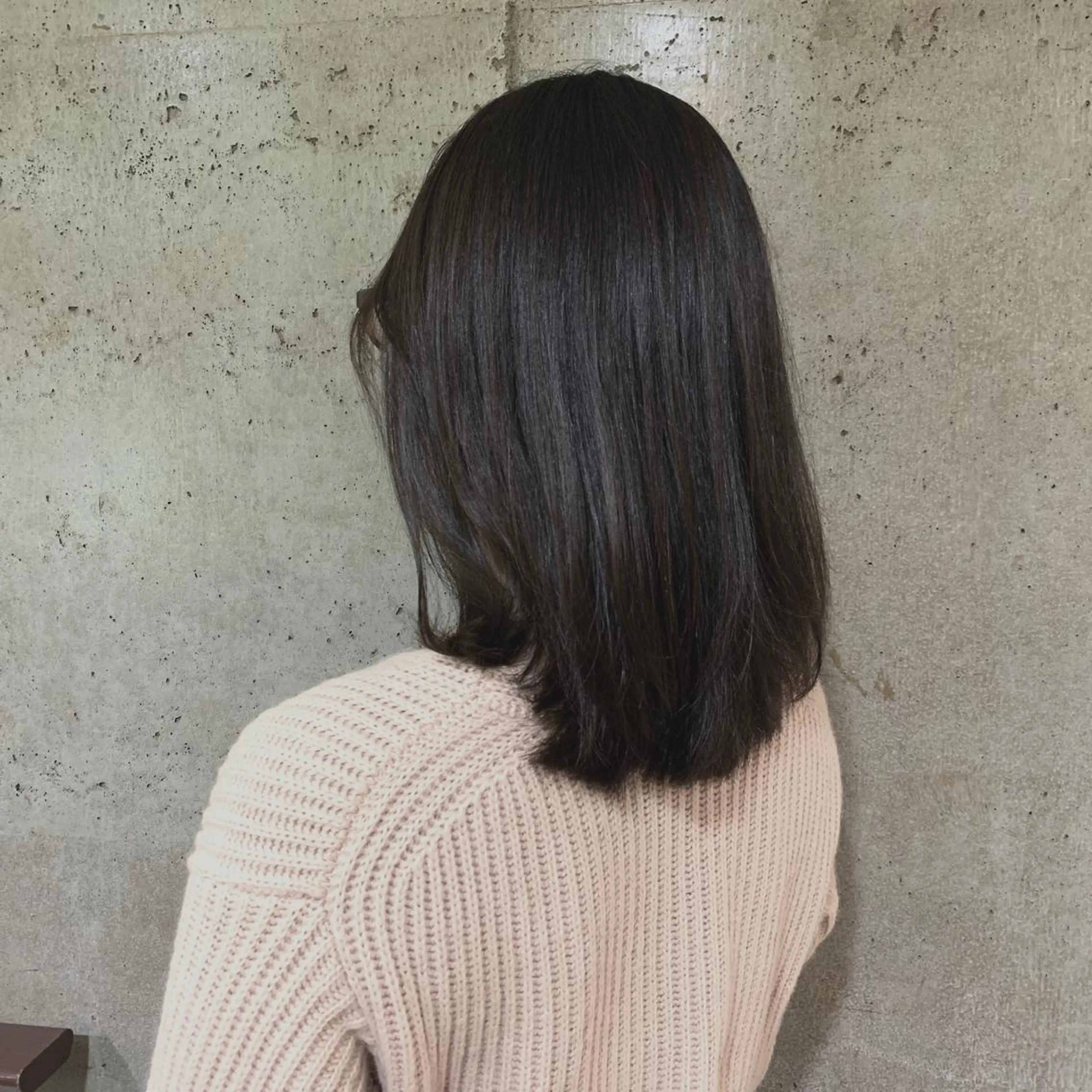 ミディアム カラー ベージュカラー ミント ミントベージュ 二宮 早智子のヘアスタイル