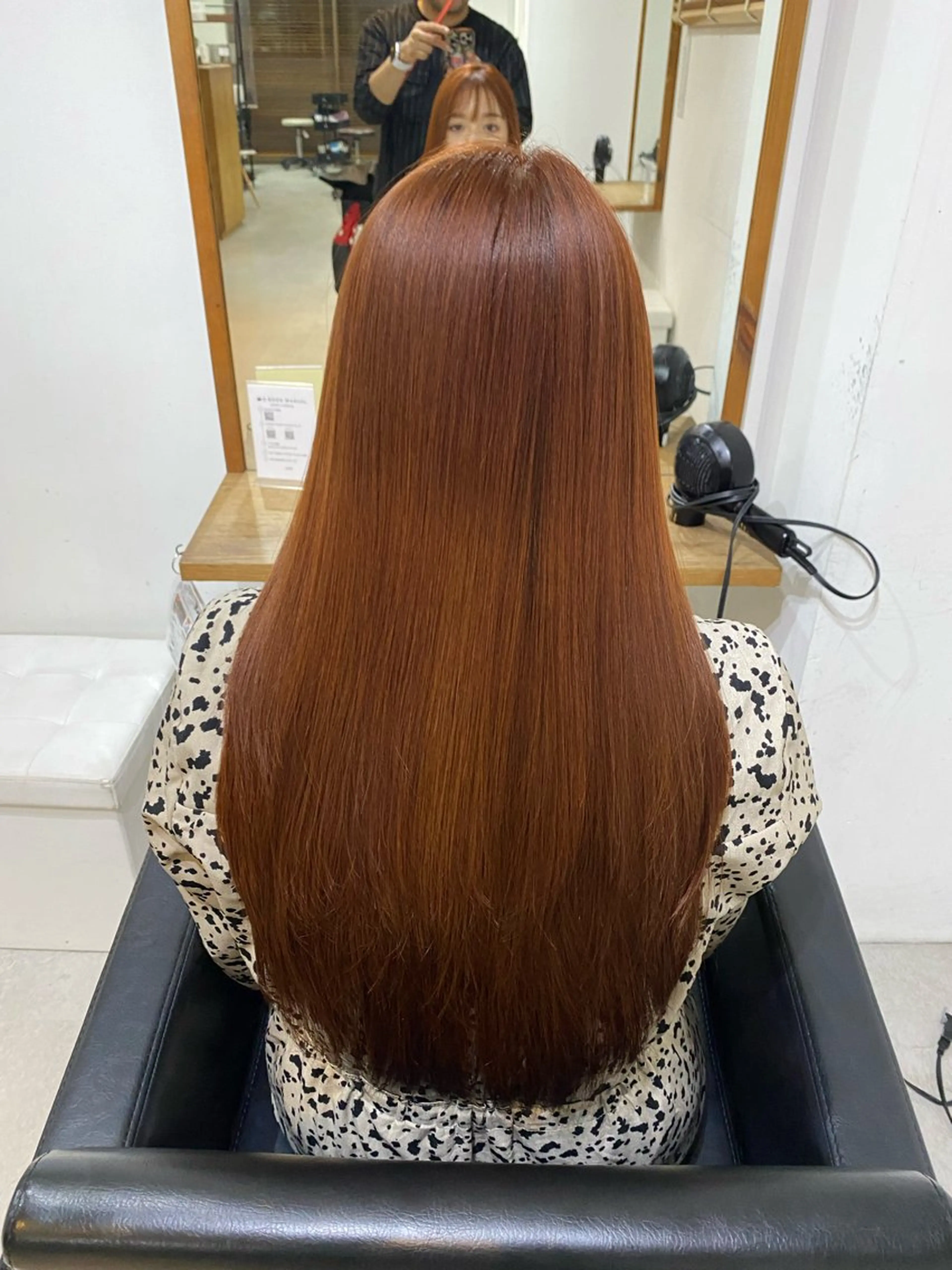 ロング 銀座⚜️【脱白髪染め 美髪矯正】トグチのヘアスタイル