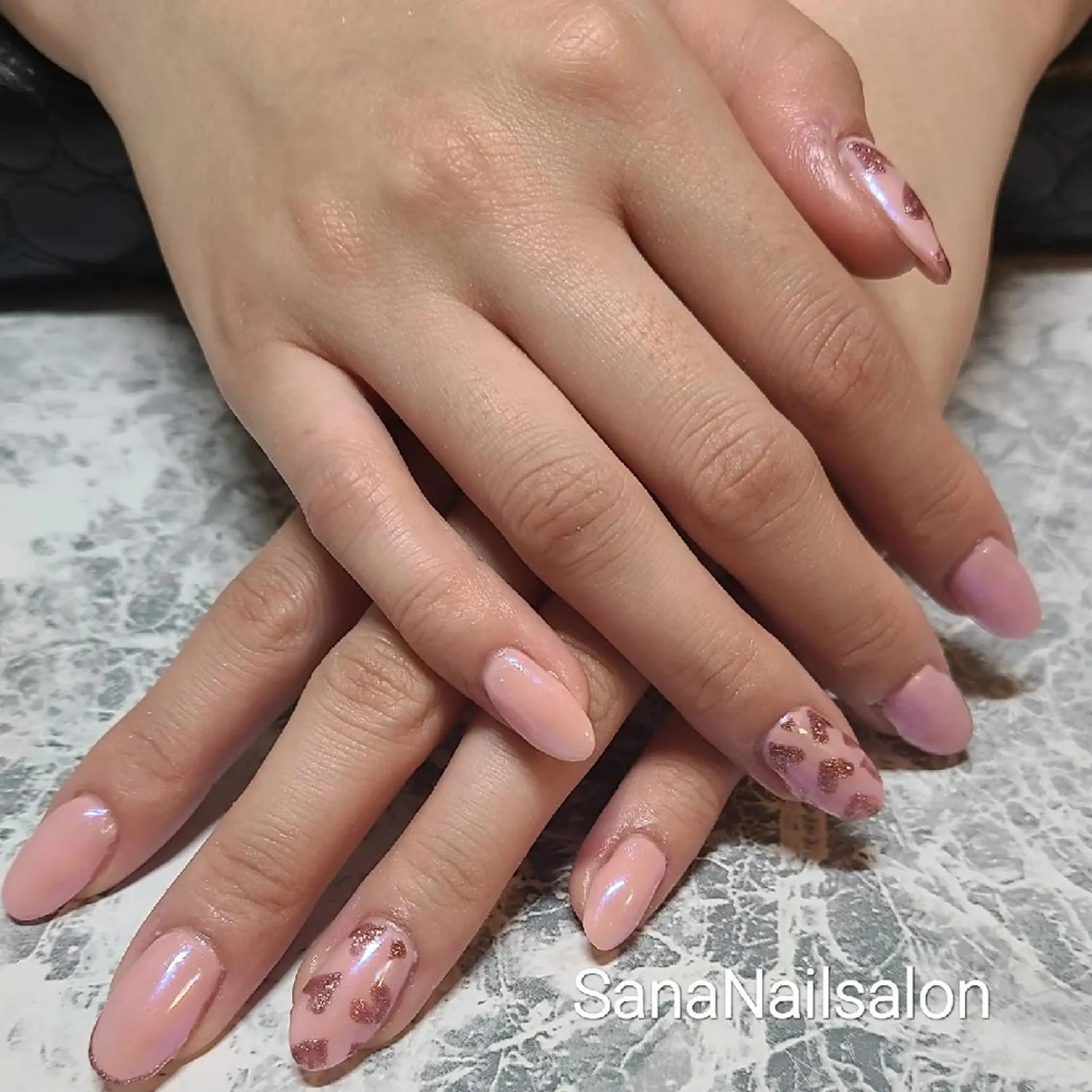 ネイル 持ち込み シンプルネイル SanaNailsalon所属・Sana Nailsalonのネイルデザイン