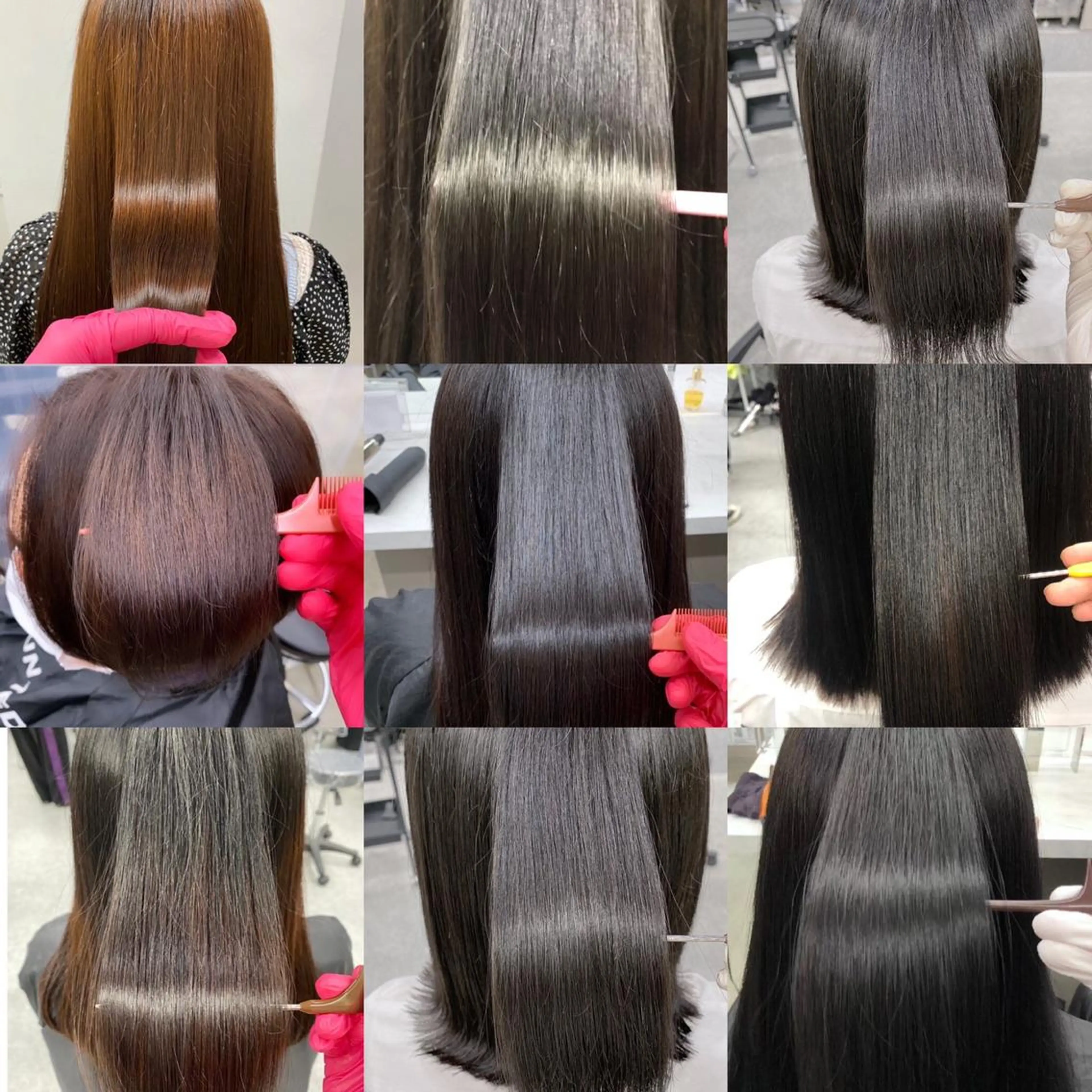 ロング I'S.横浜所属・赤み消しカラー 🍀JUNKIのヘアスタイル