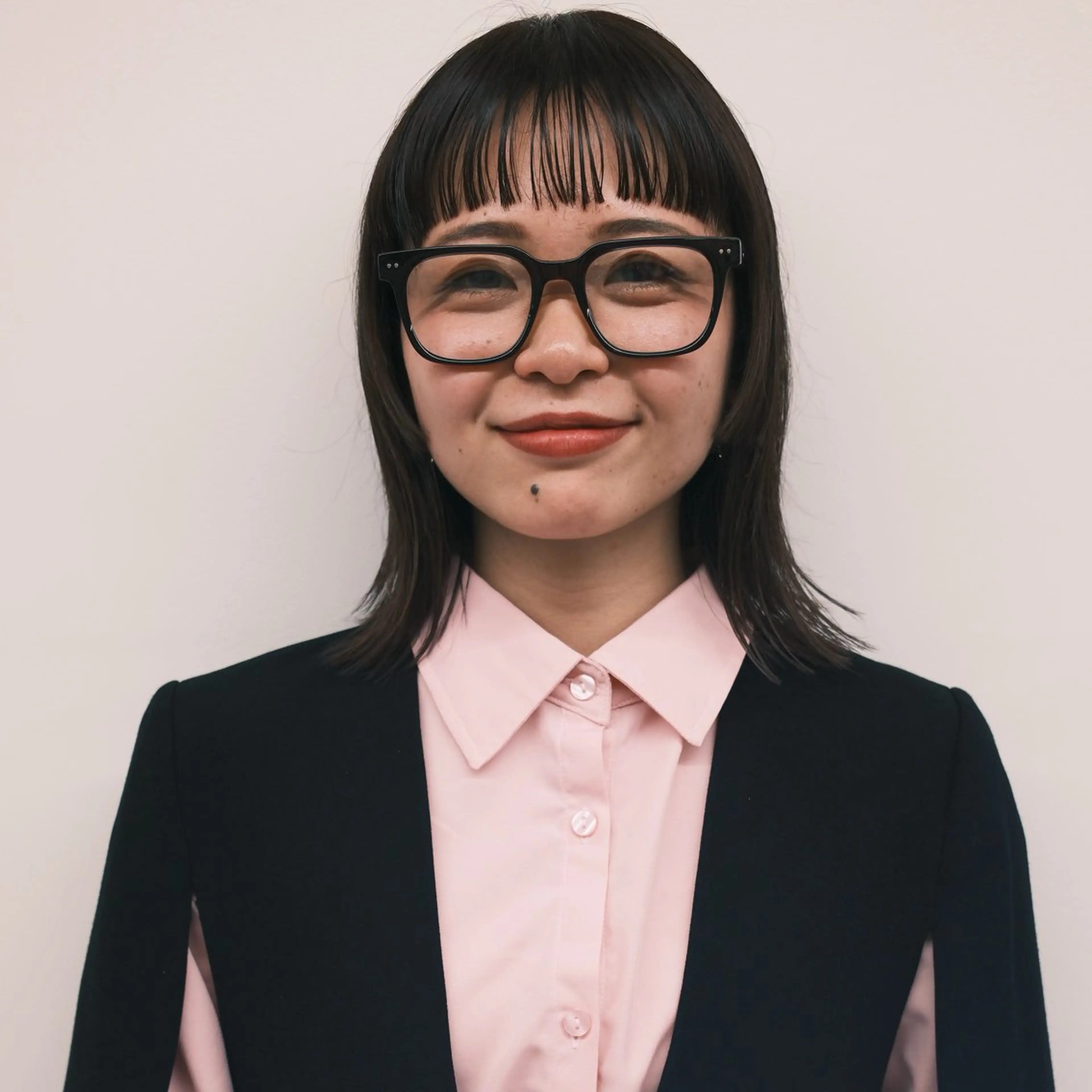 ミディアム カラー カット ヘアカラー パーマ/透明感カラー 元町🌱takutoのヘアスタイル