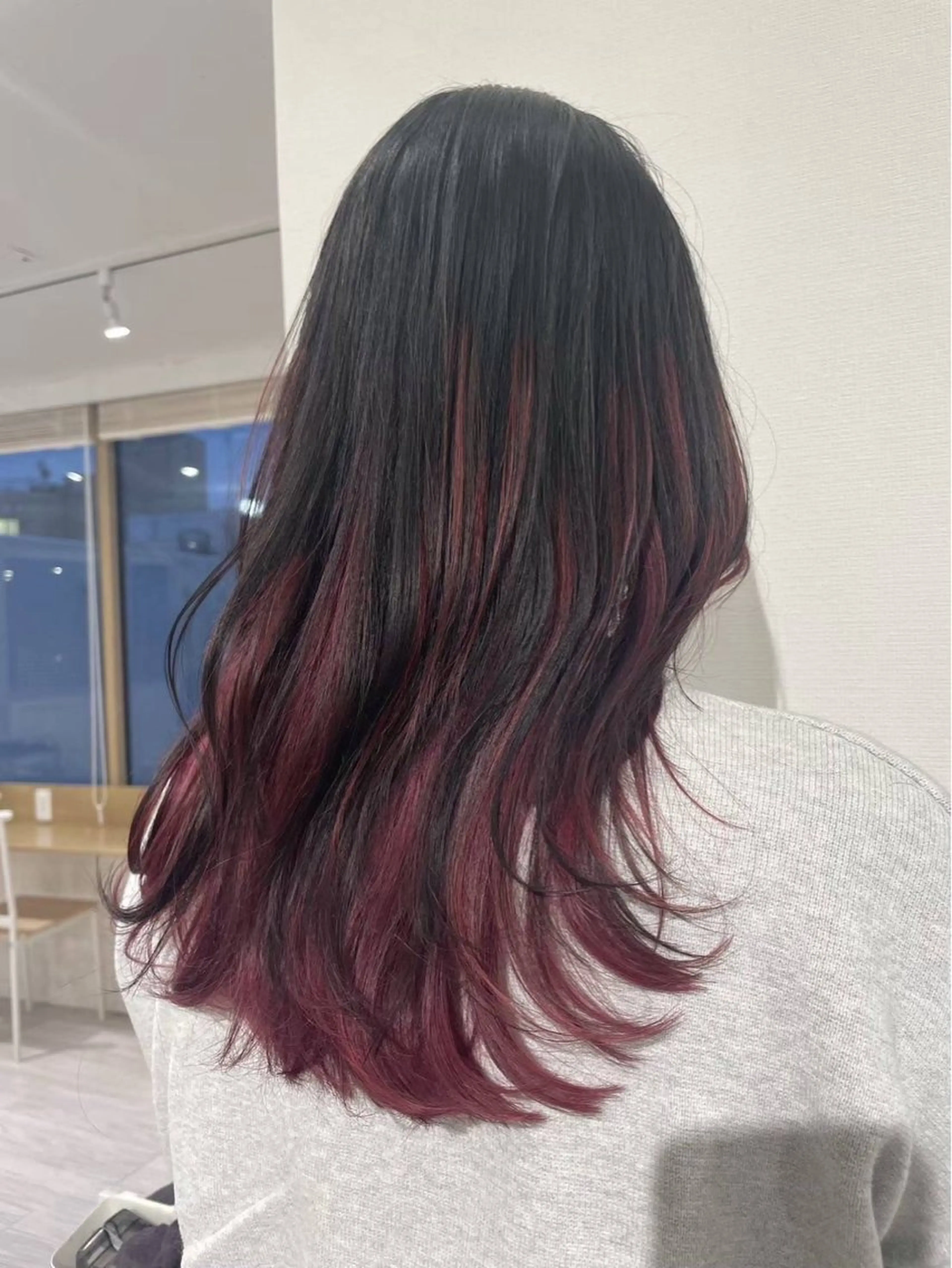 ロング カラー ROSSO Rurika🐈‍⬛のヘアスタイル