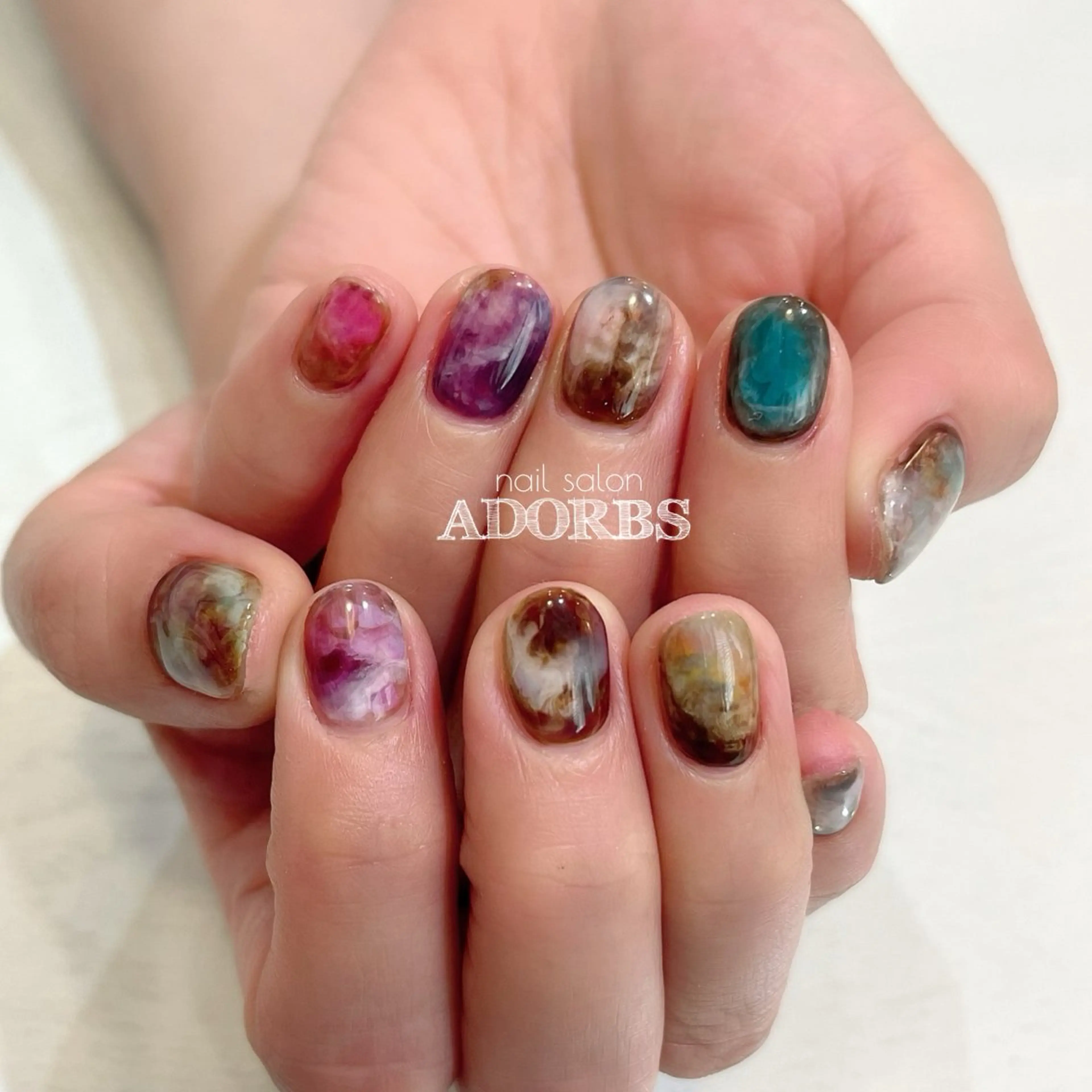 ネイル ハンドネイル ADORBS ✩上福岡のネイルデザイン