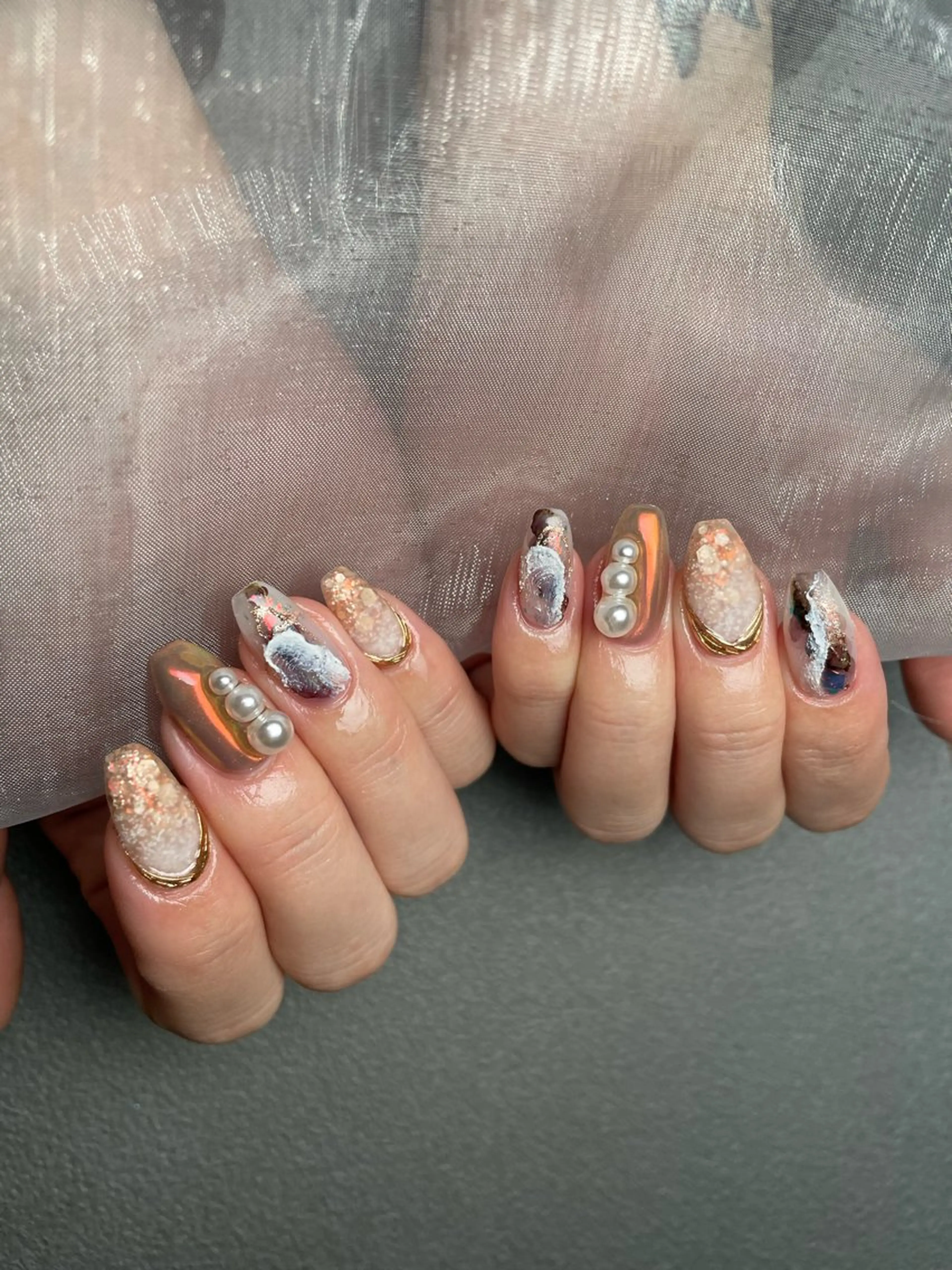 ネイル 下妻市ﾈｲﾙｻﾛﾝ M_styleのネイルデザイン