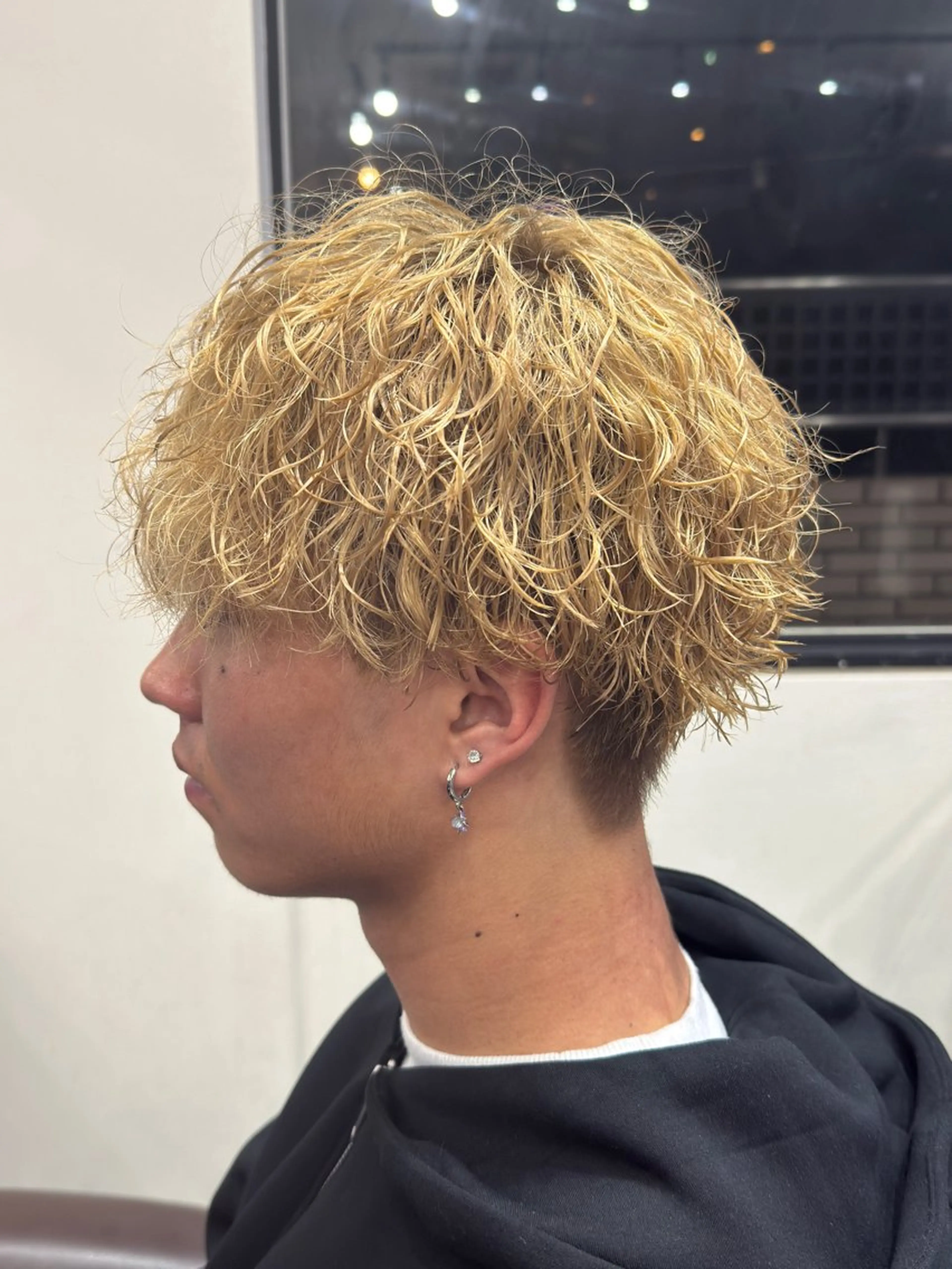 ミディアム パーマ パーマ トリートメント joker所属・京都/伏見/メンズ/ 石田昂のヘアスタイル