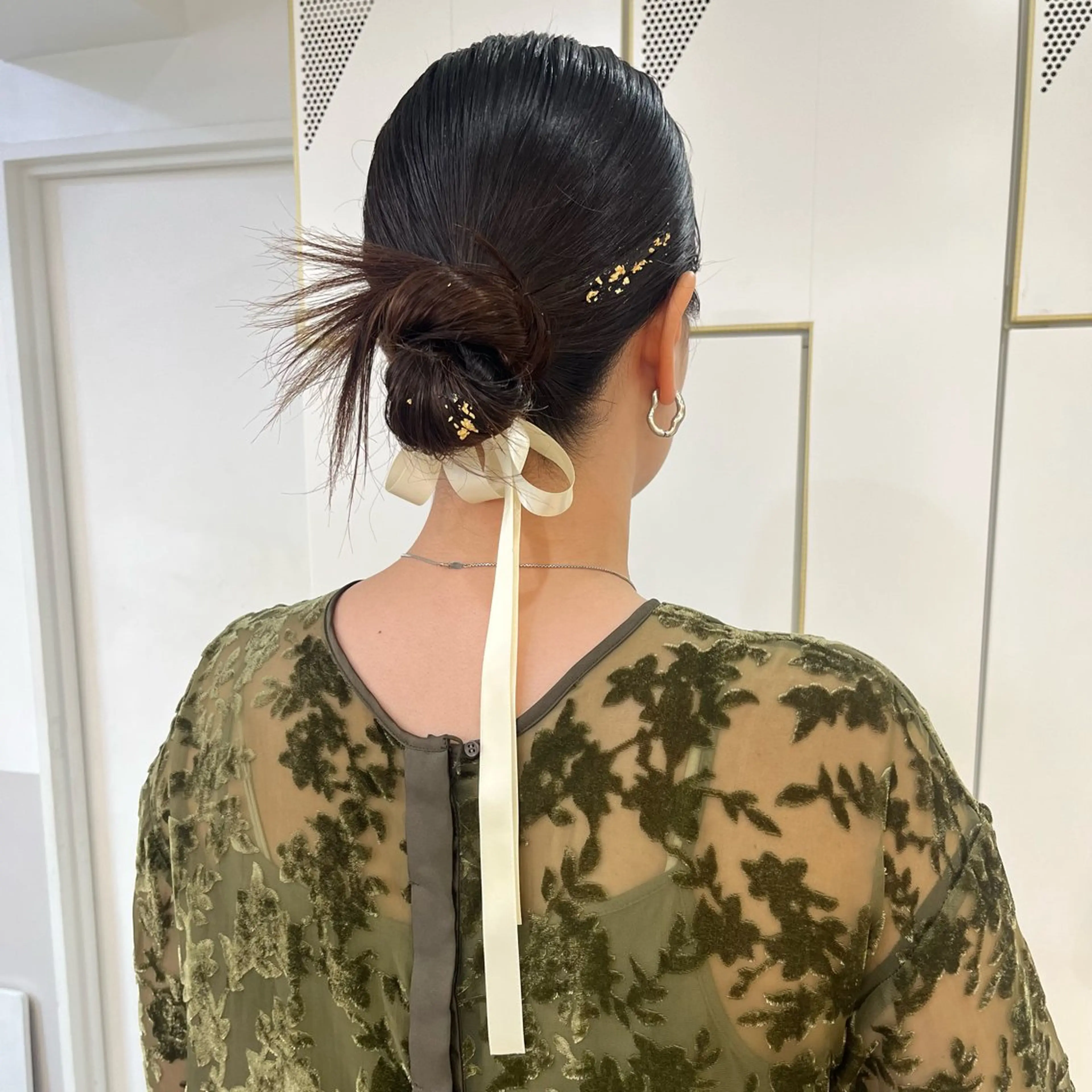 ヘアアレンジ ヘアセット マミ☁️ヘアセット /お呼ばれヘア/銀座のヘアスタイル