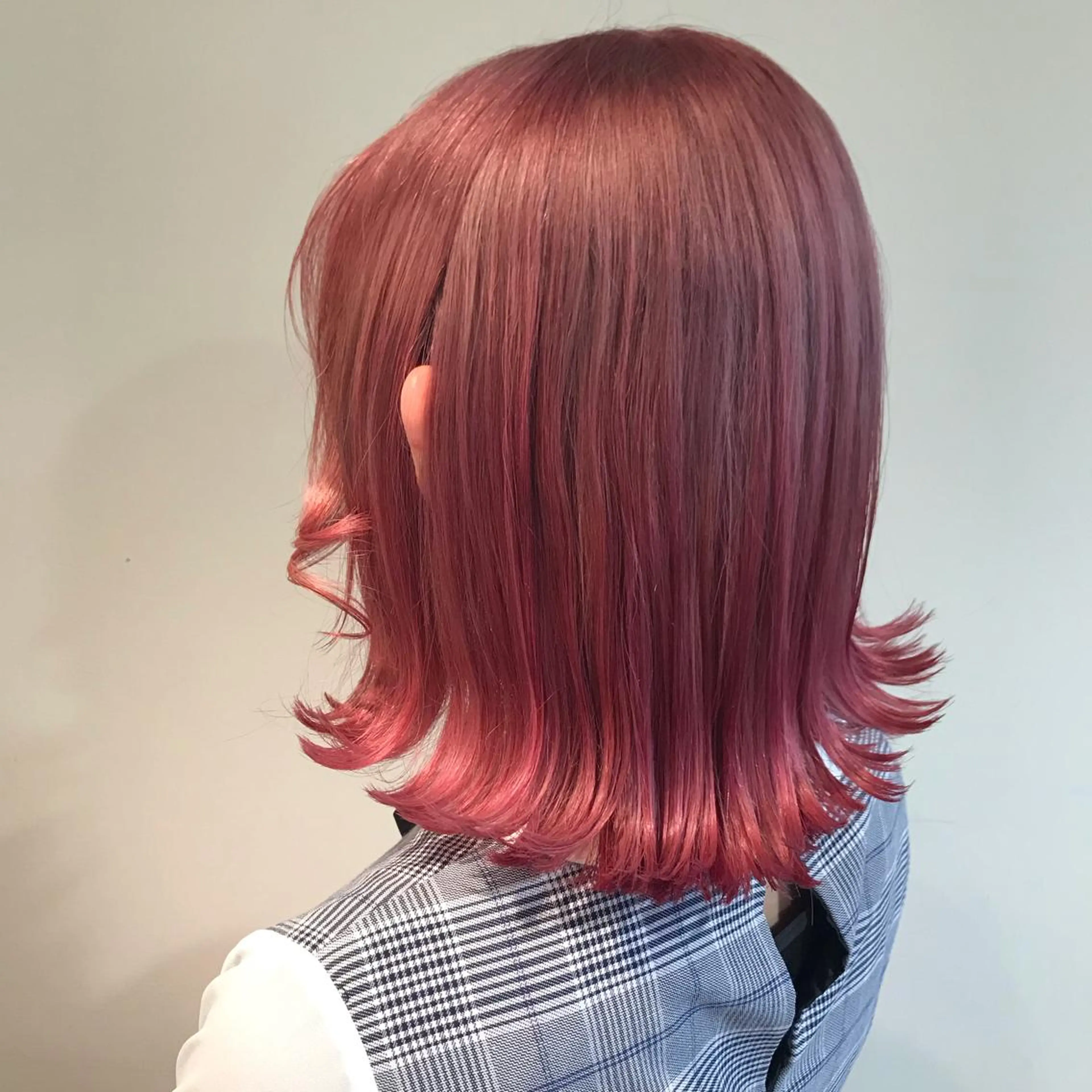 セミロング カラー knock【ノック】所属・烏丸韓国ヘア🇰🇷 ayaka🎀のヘアスタイル