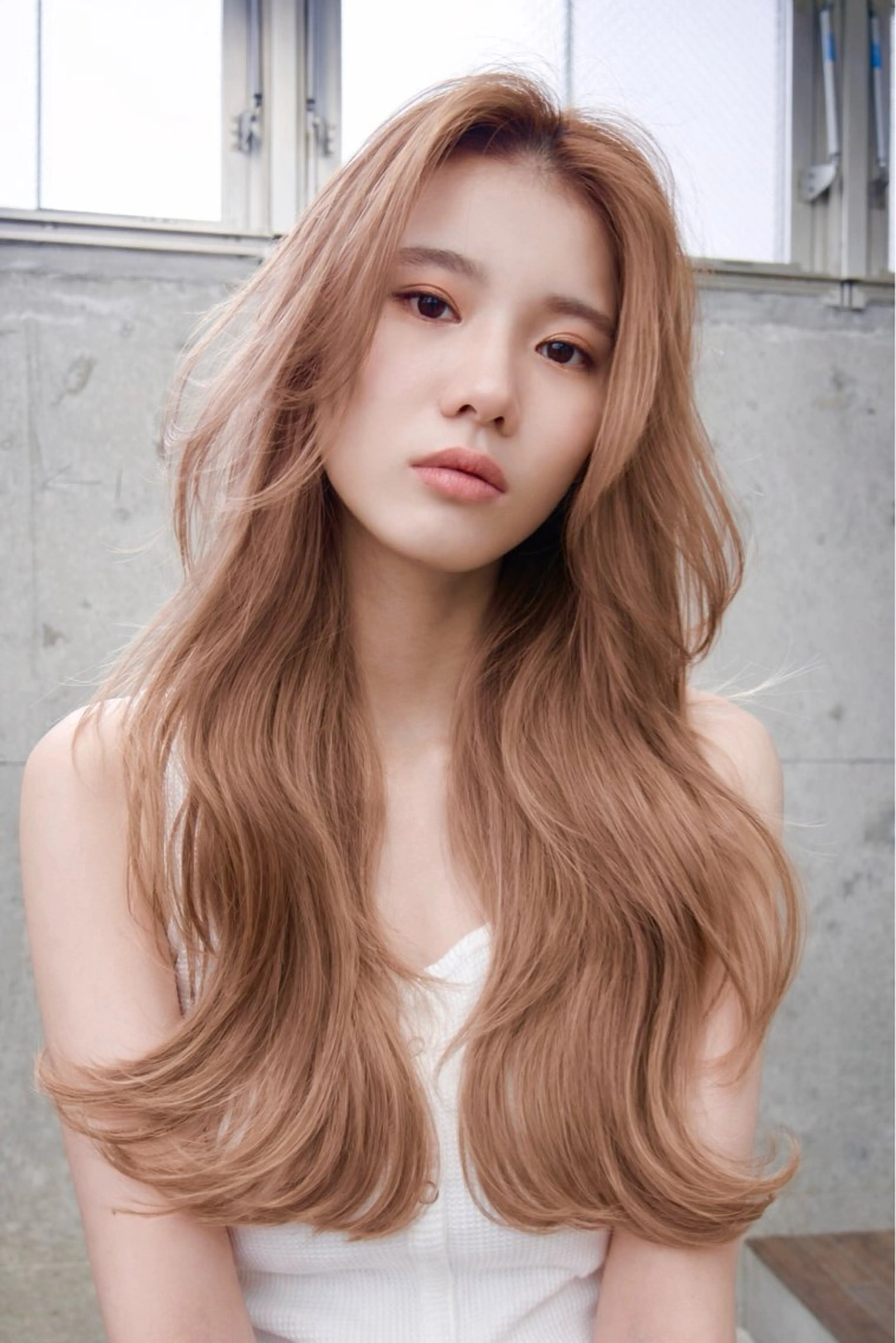 ロング カラー パーマ 神野 雅樹のヘアスタイル