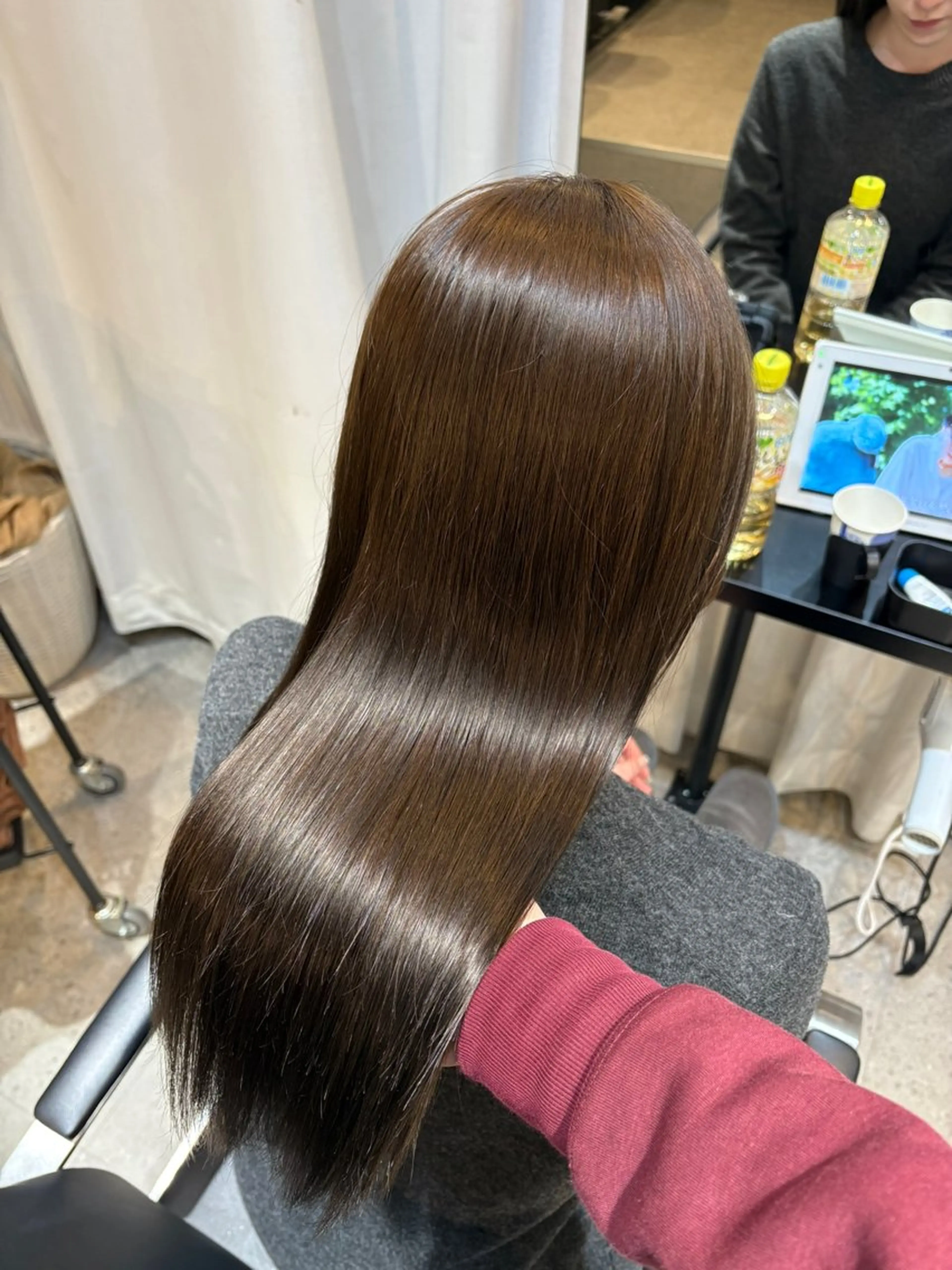 ロング カラー 似合わせカット トリートメント カット ヘアカラー トリートメント 小嶋 蒼斗/美髪矯正 /艶カラー/レイヤーのヘアスタイル