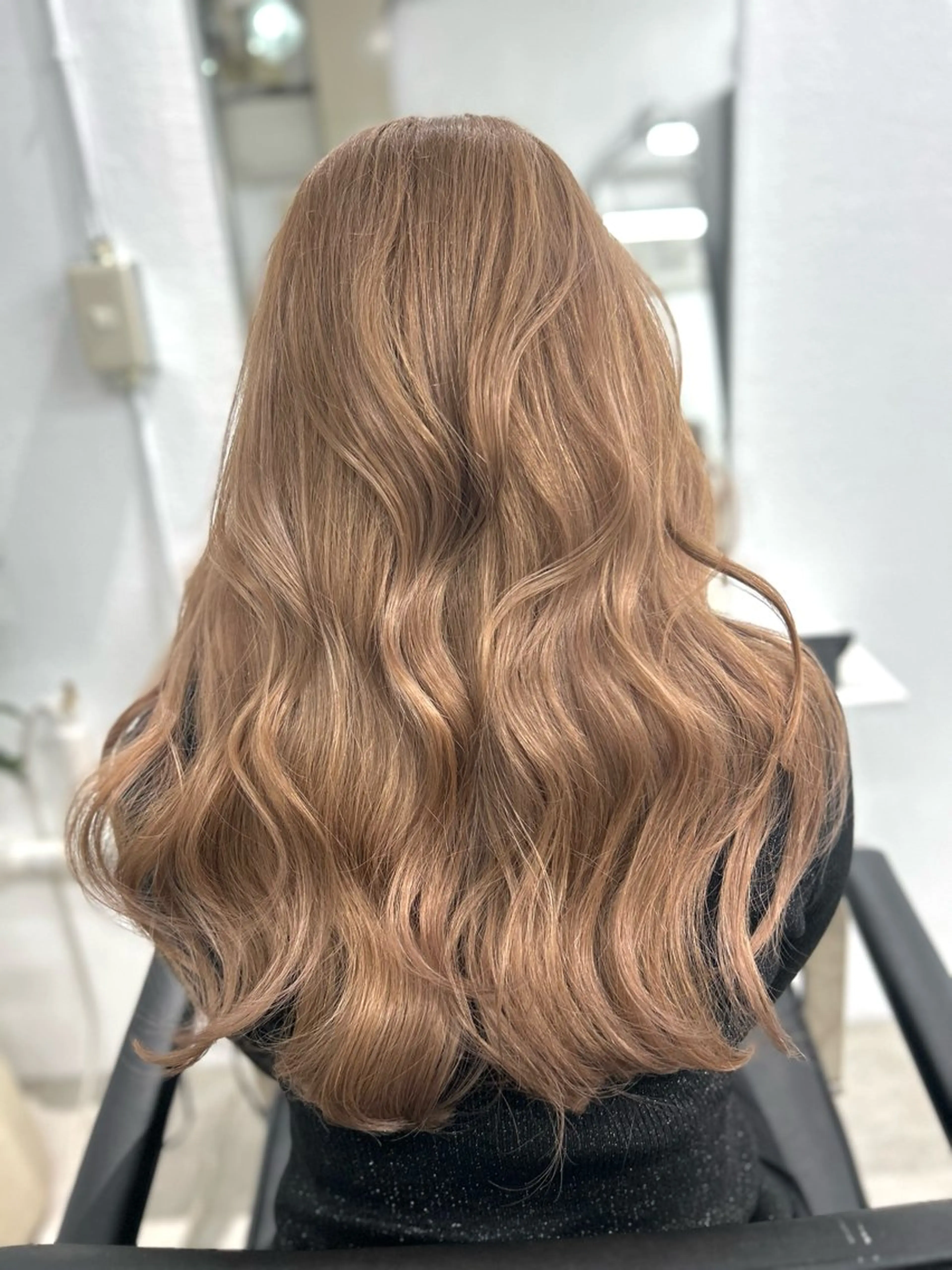 ロング カラー ヘアカラー ハイライト/レイヤー 河原町/Manatoのヘアスタイル