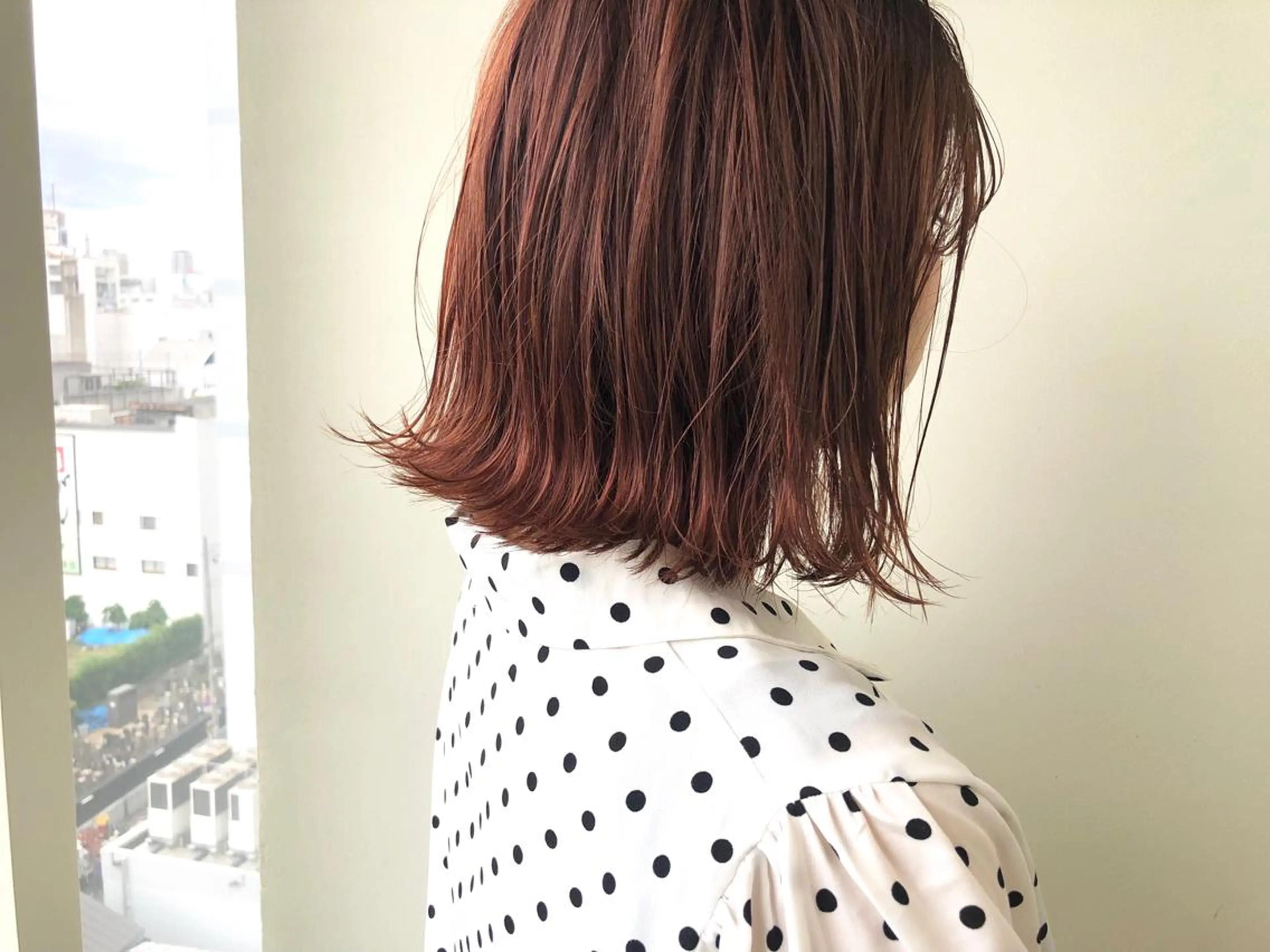 ミディアム カット ヘアカラー トリートメント 小澤大輔 YOLO hairのヘアスタイル