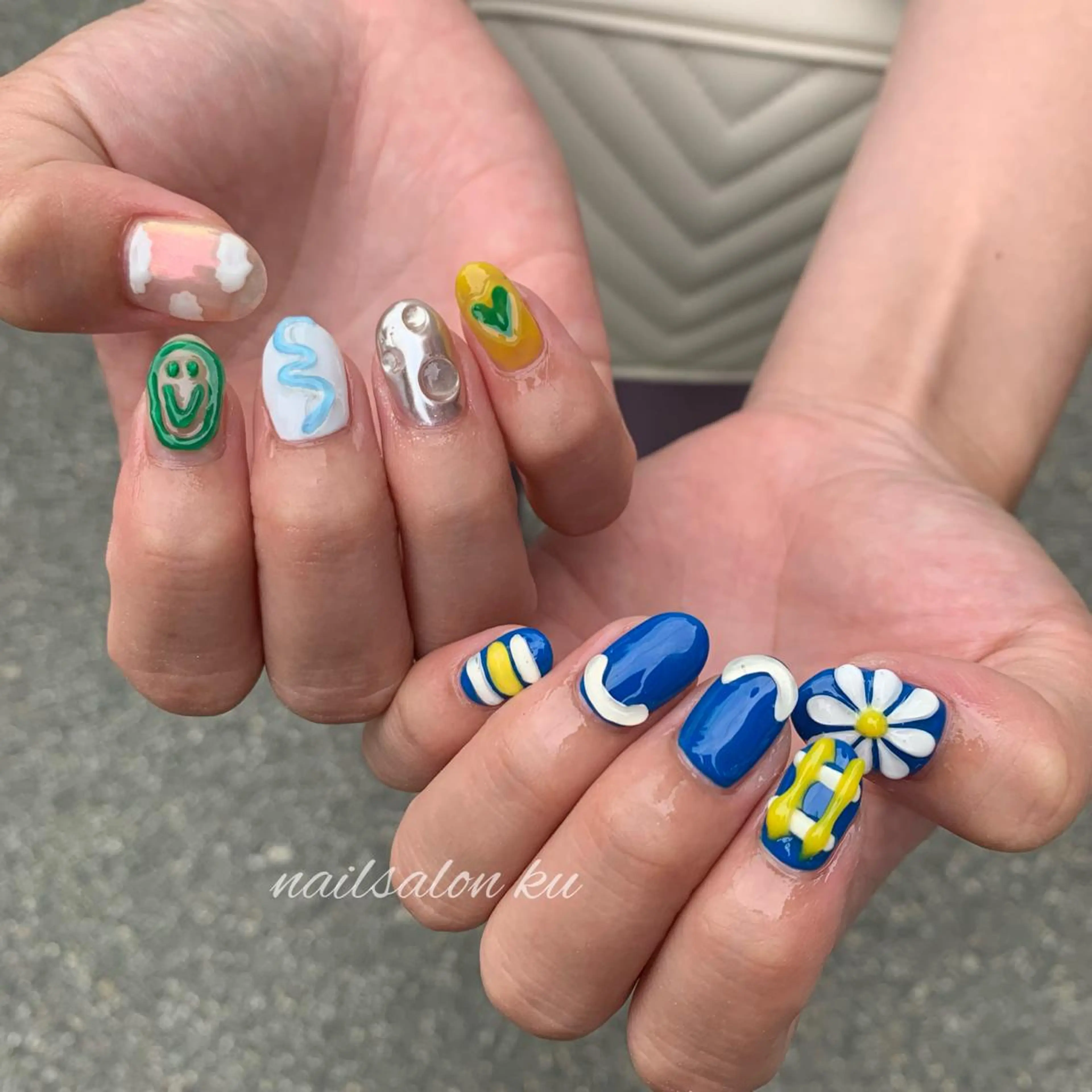 ネイル ハンドネイル ネイルサロン クーのネイルデザイン