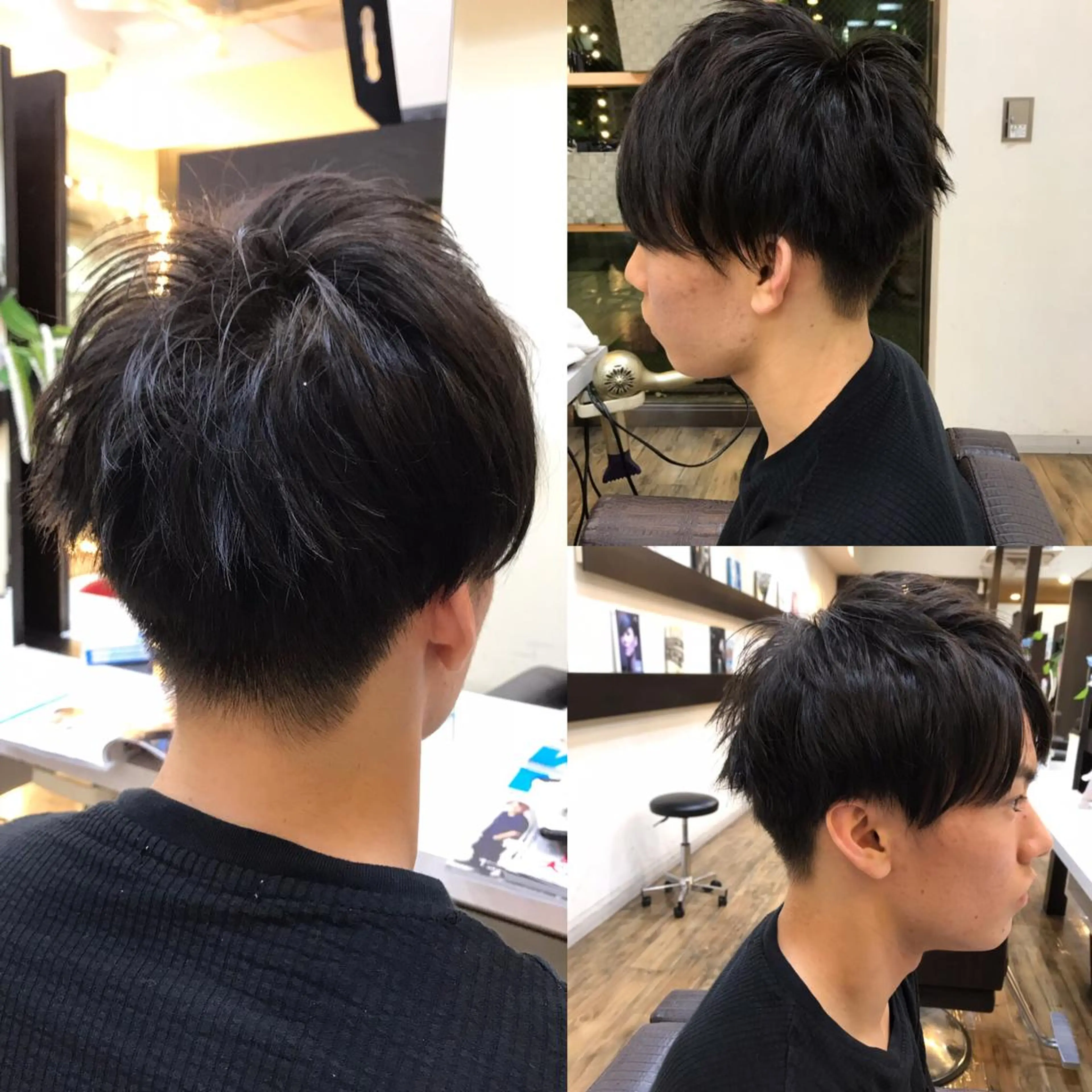 ショート メンズ マッシュ 刈り上げ カット 赤羽、髪質改善サロン 吉野リョウスケのヘアスタイル