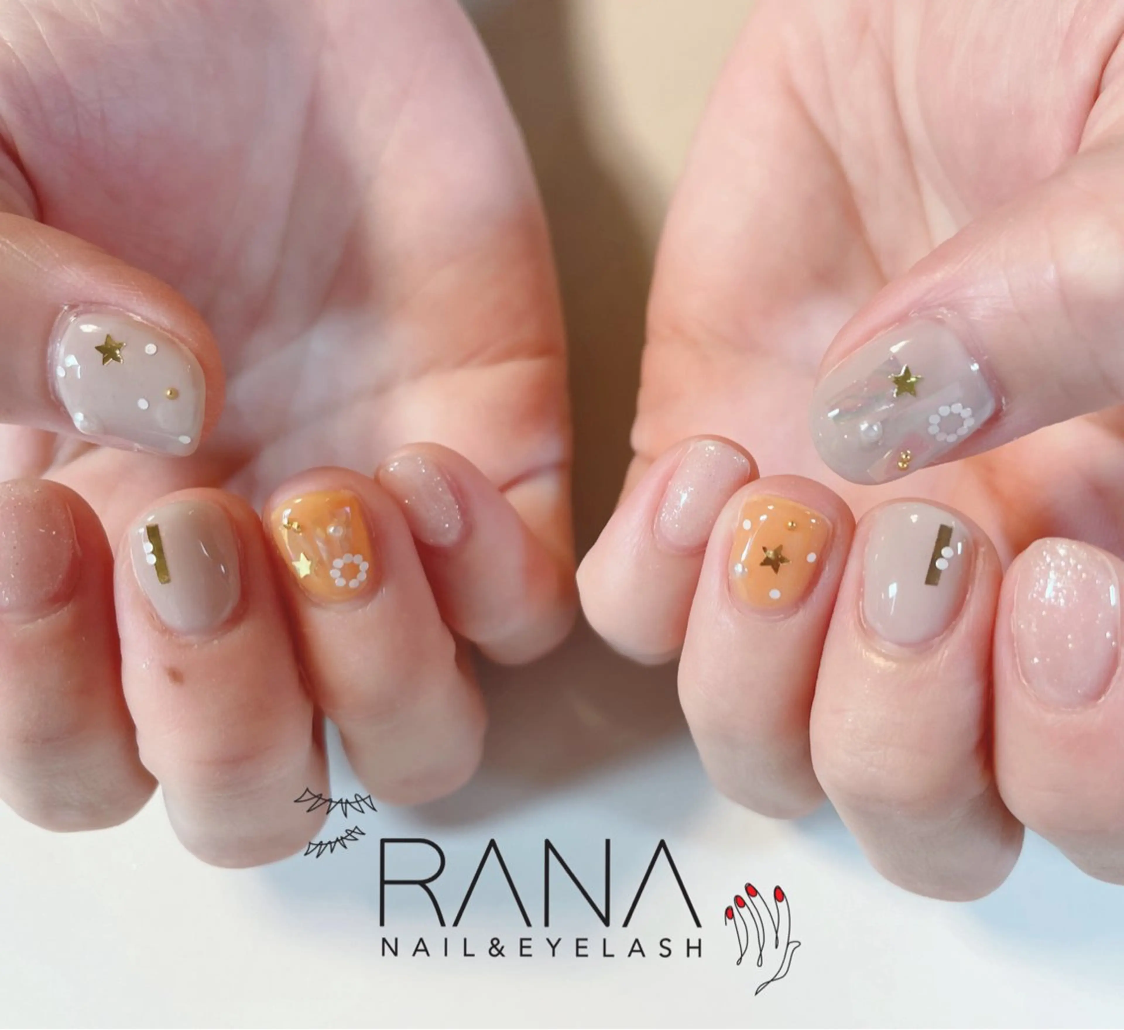 ネイル Nail eyelash Rana所属・Konno🕊️ 【Rana】のネイルデザイン