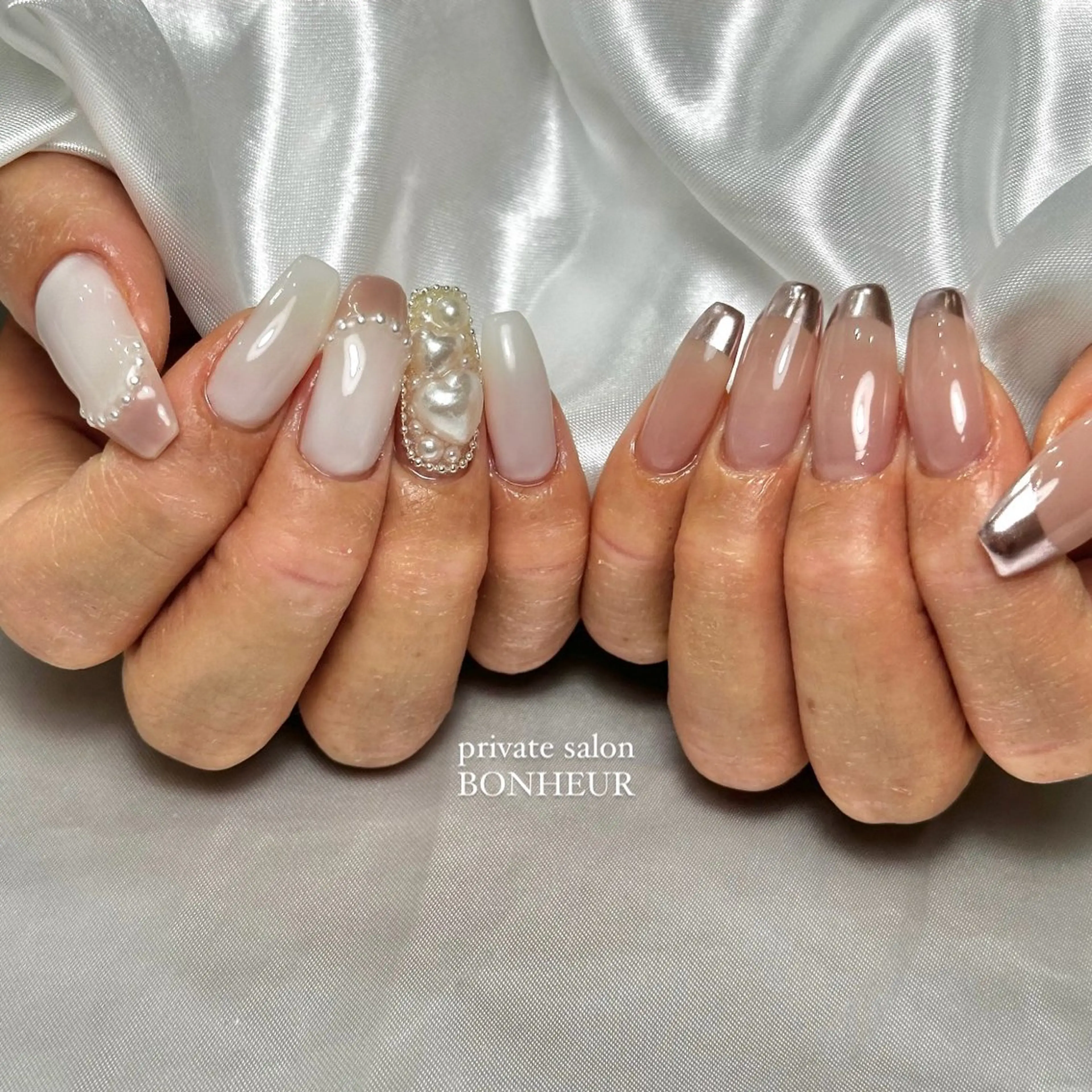 ネイル ハンドネイル BONHEUR Annaのネイルデザイン