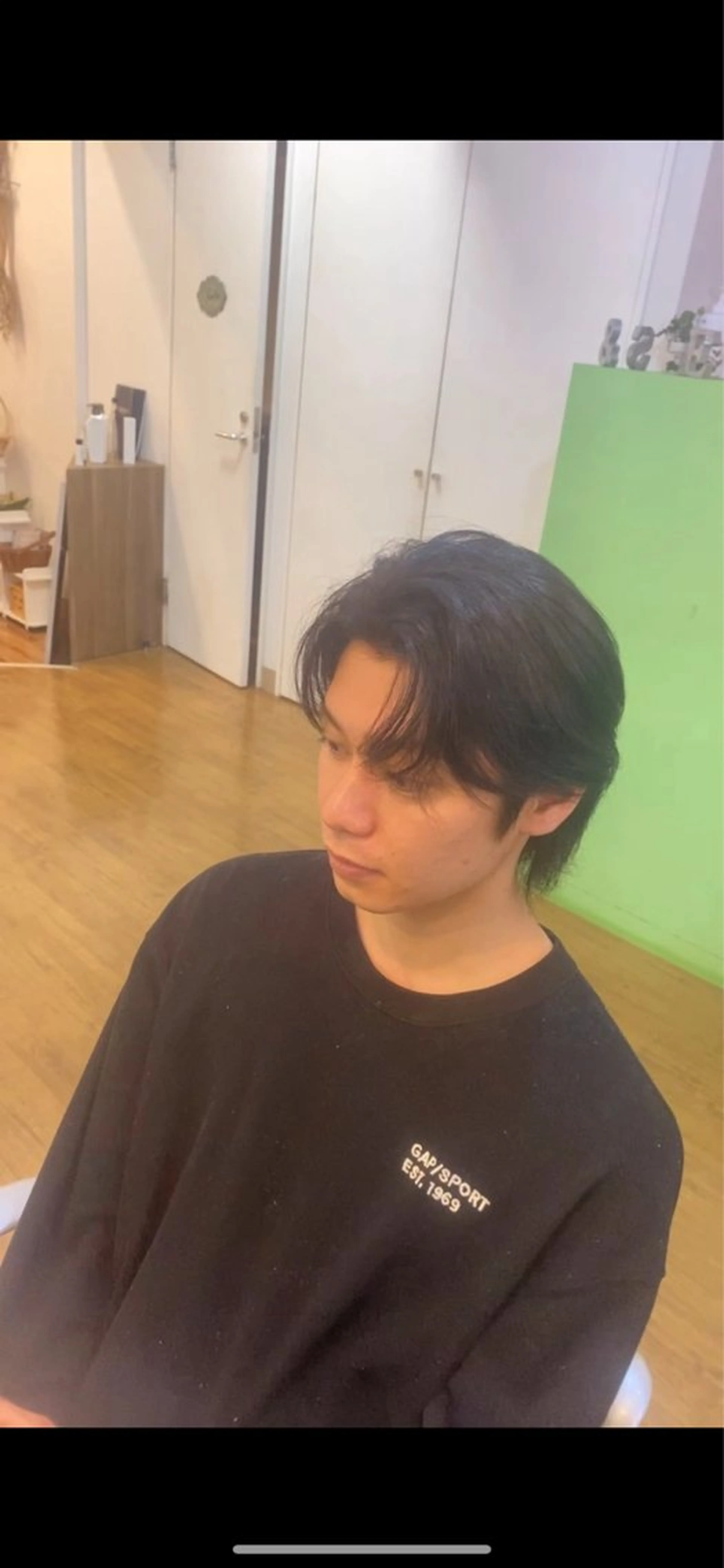 ヘアアレンジ メンズ カット メンズ特化 エシカル　松原大将のヘアスタイル