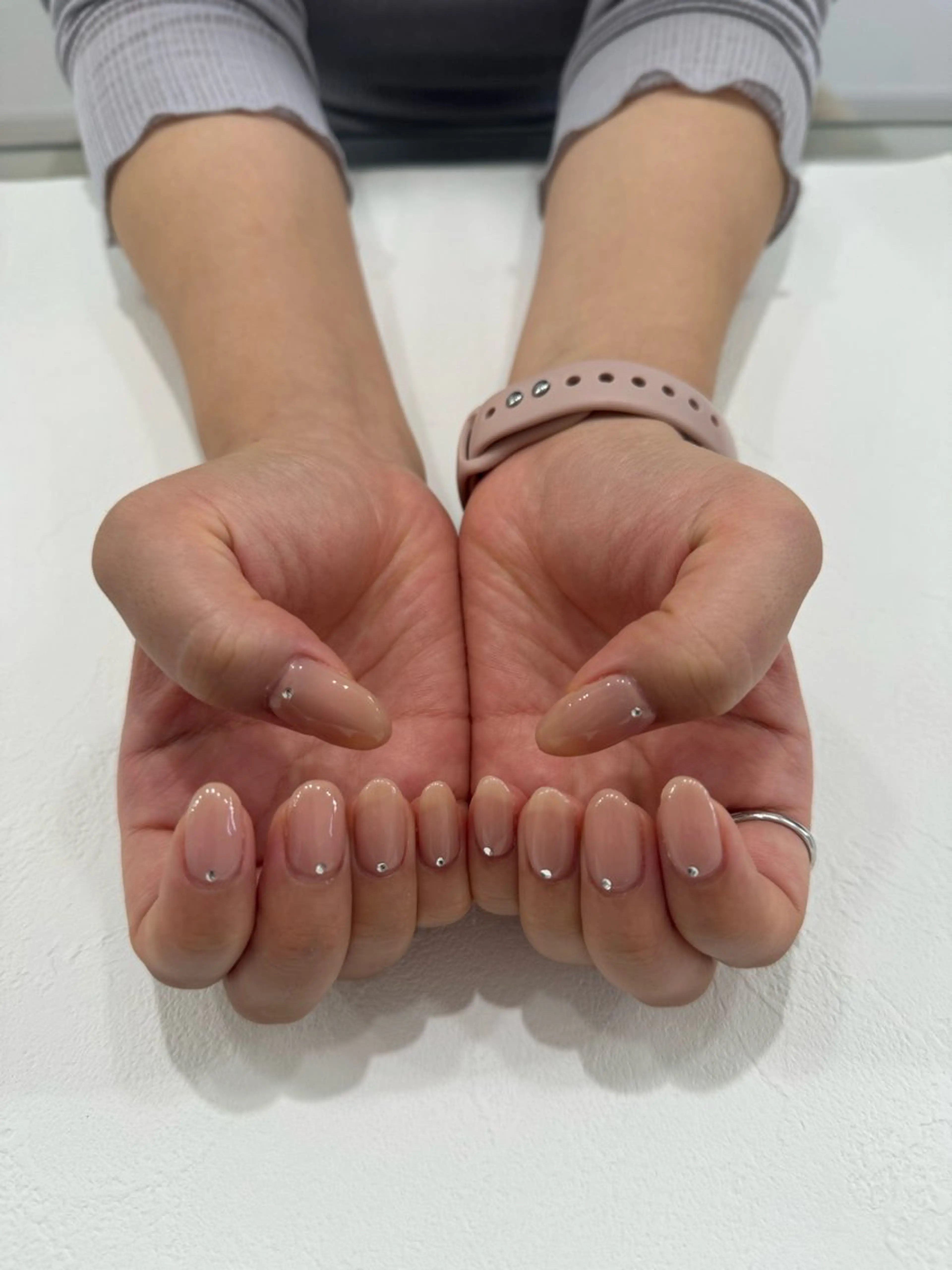 ネイル ワンカラーネイル Nail Salon enn所属・🫧RISA🫧 énn |四条烏丸のネイルデザイン