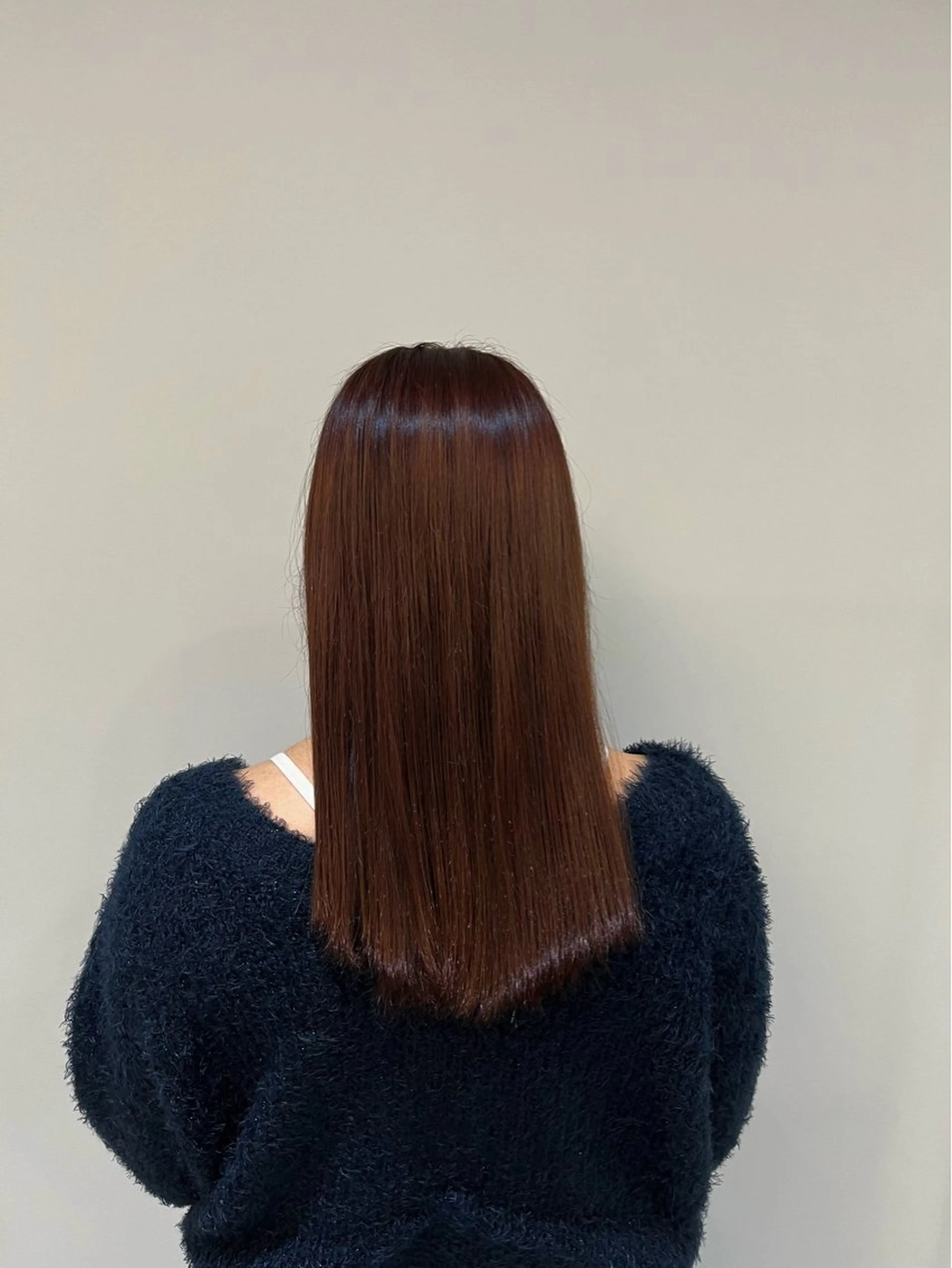 セミロング カラー ブラウンカラー ピンクカラー ピンクブラウン Ayala organic &spa所属・Nana 🌷のヘアスタイル