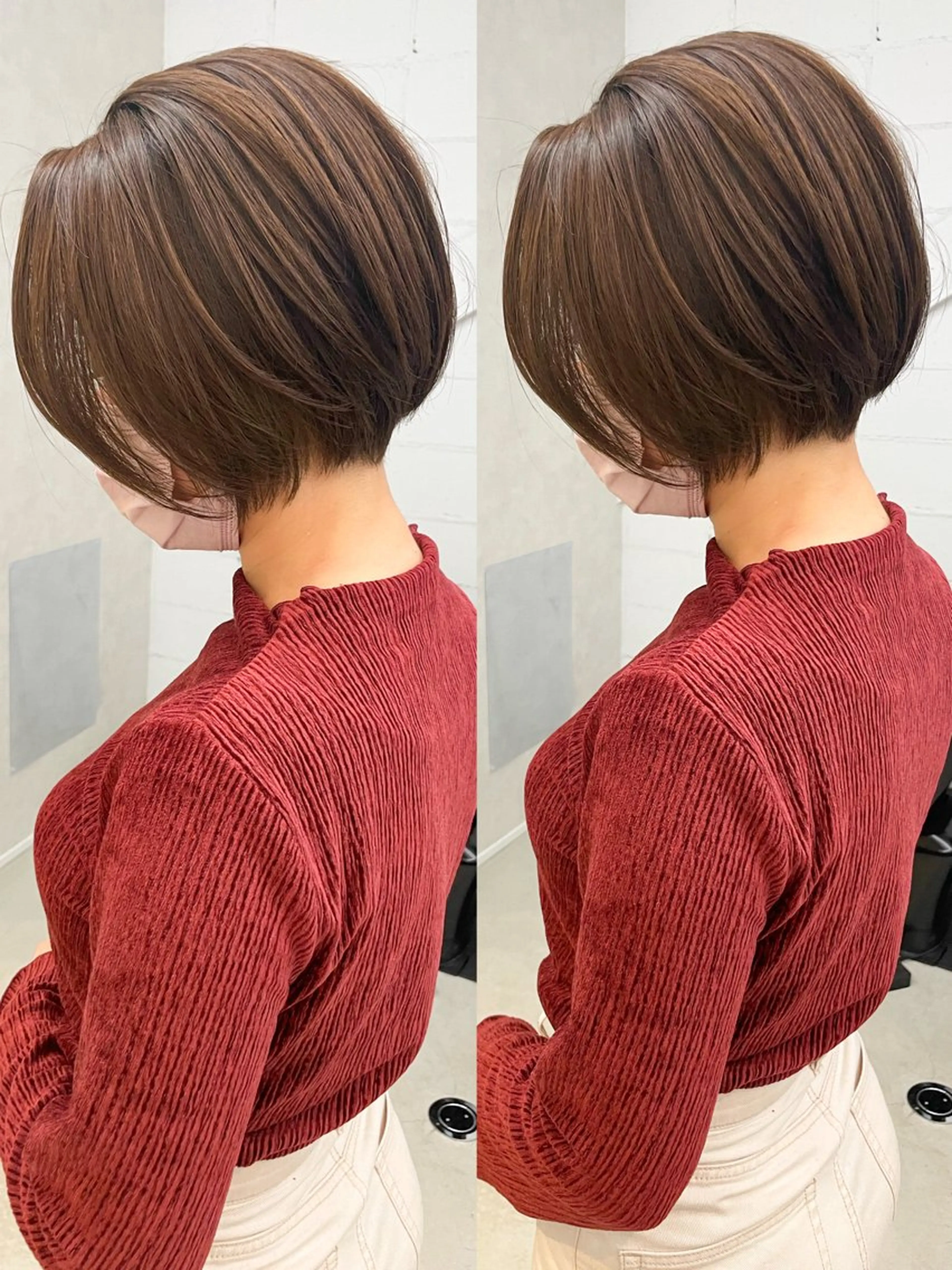 ショート ショートボブ ボブ ショートヘア カット トリートメント mua 鳳のヘアスタイル