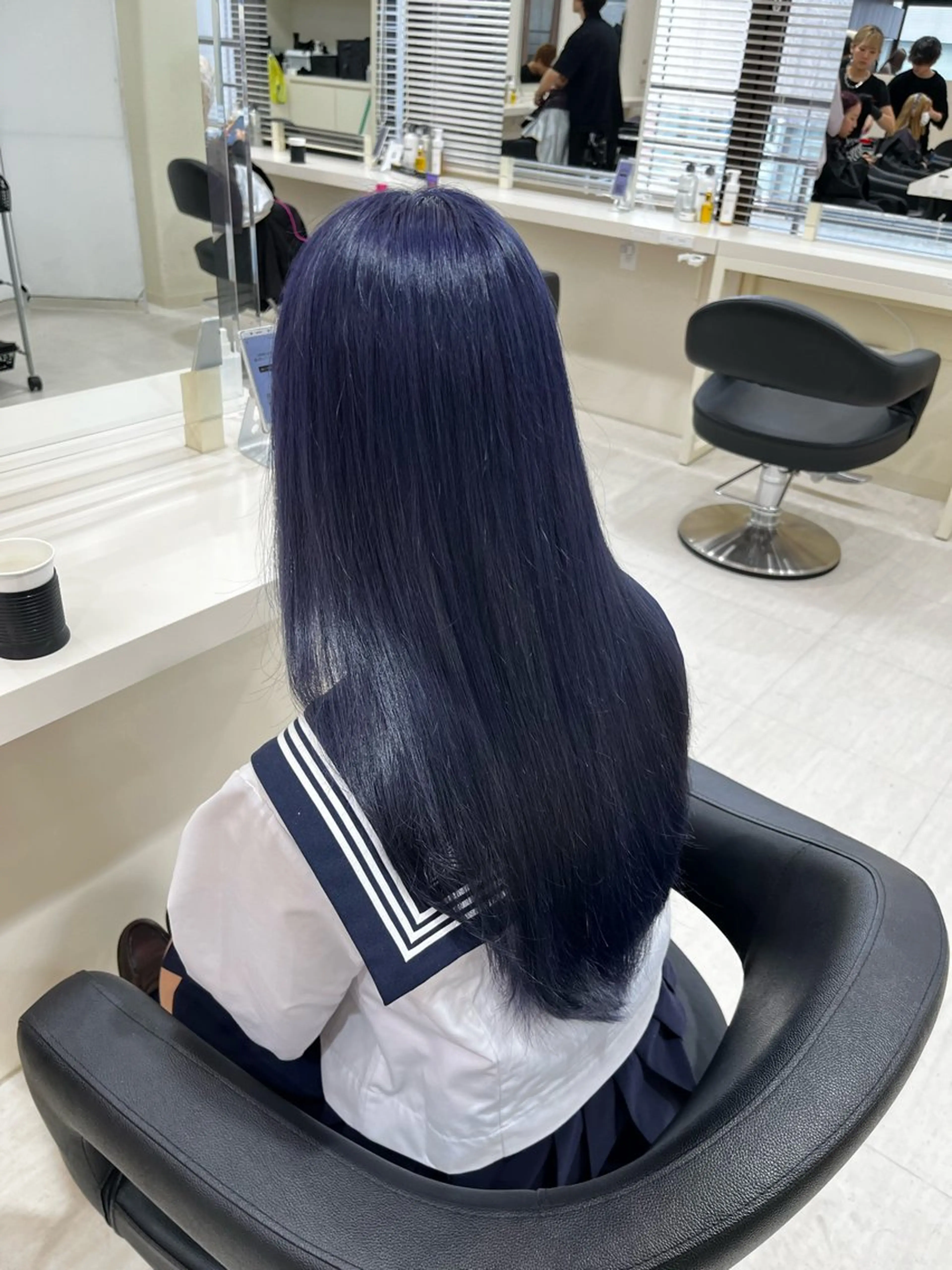 セミロング カラー ヘアカラー 💟RINNA 艶カラー💟のヘアスタイル