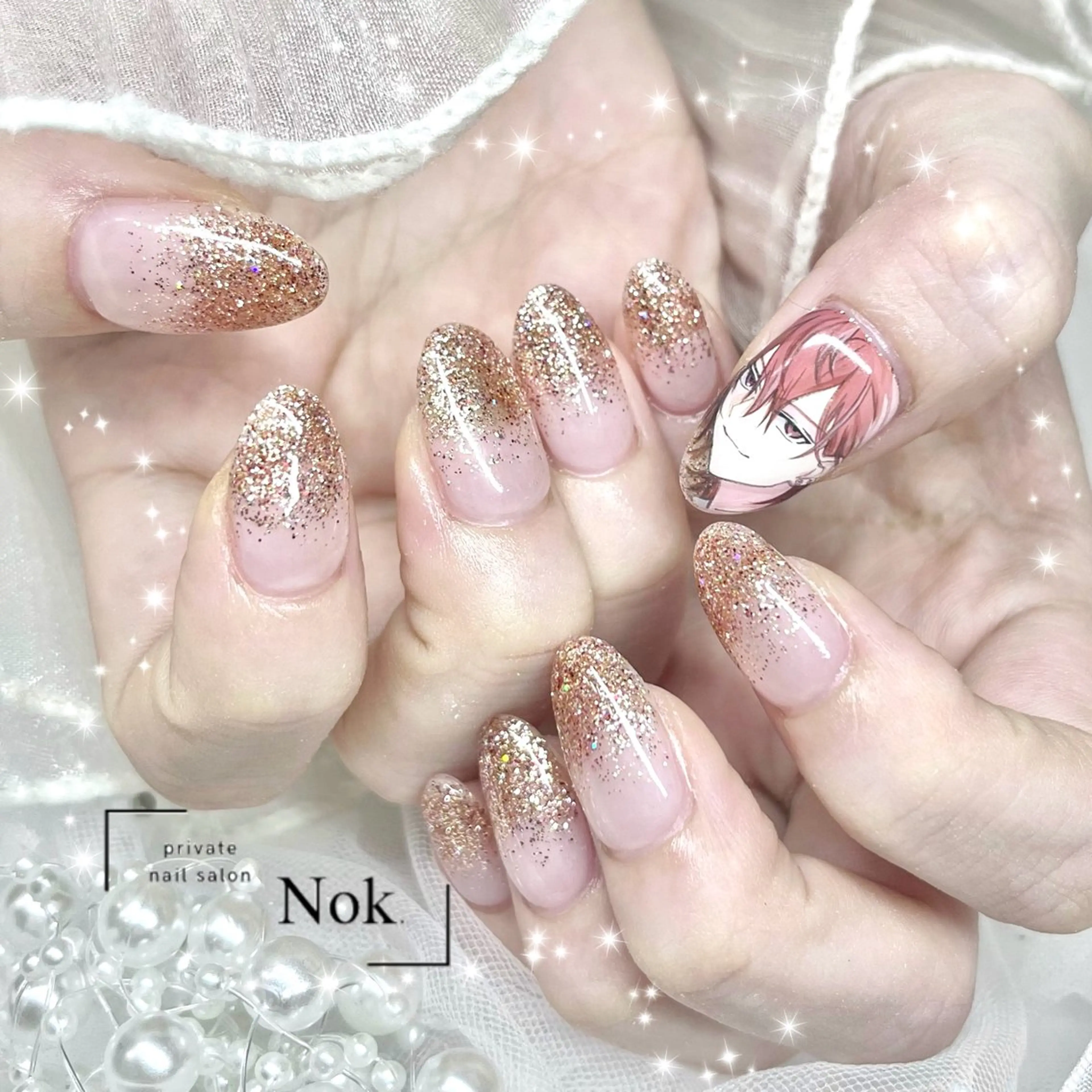 ネイル ハンドネイル 池袋痛ネイル Nok. 渡辺のネイルデザイン