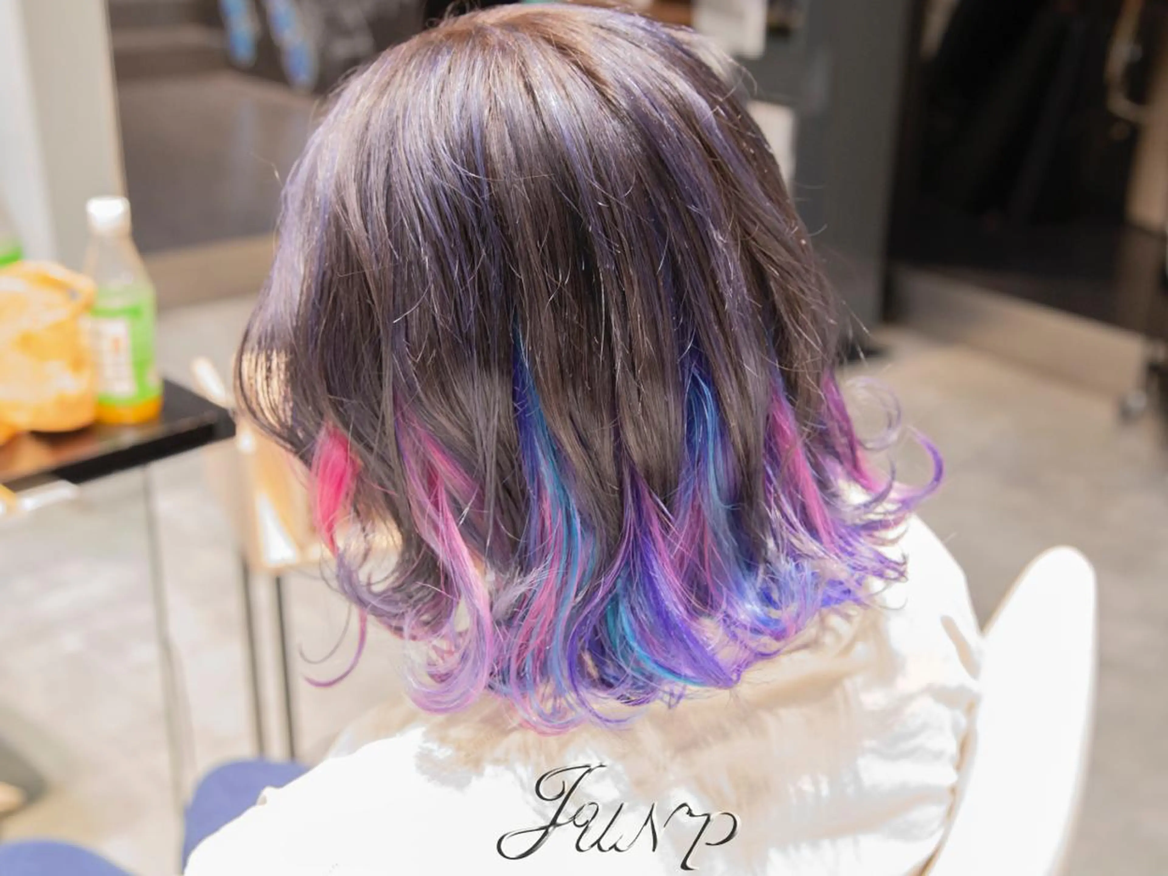 ミディアム カラー Re:ta Hair 飯田淳平のヘアスタイル