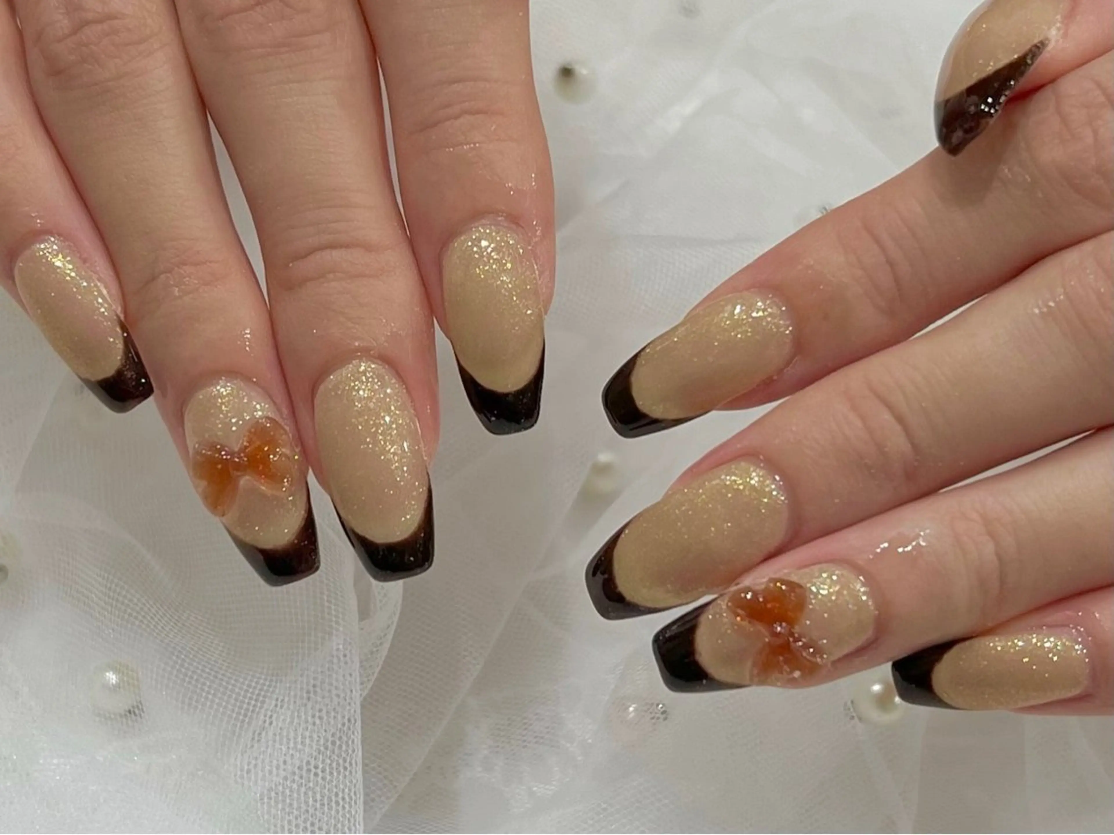 ネイル フレンチネイル 🧡Shine船橋 鳴海🧡のネイルデザイン