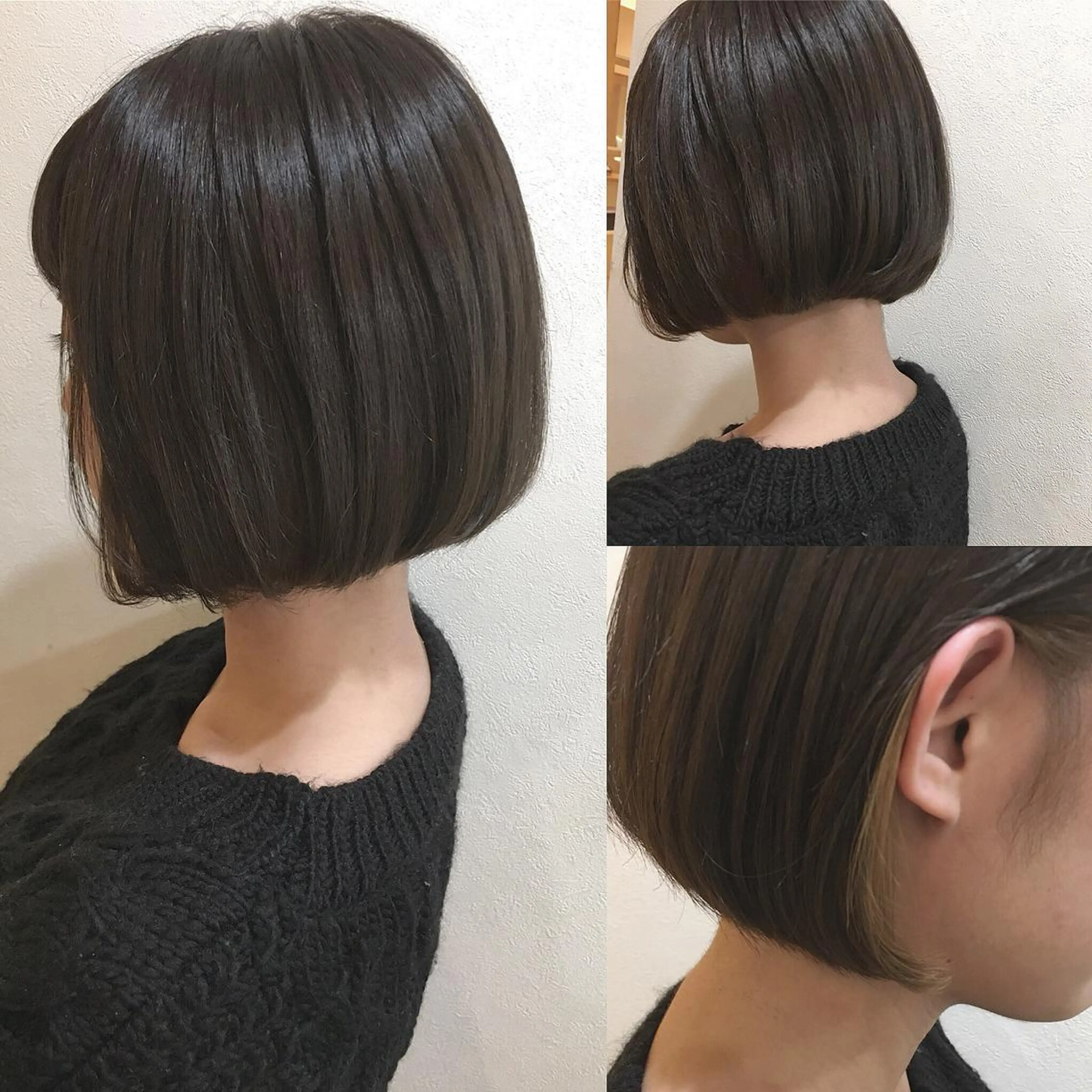 ショート カラー ブリーチ ボブ hair salon Ranun髪質改善のヘアスタイル