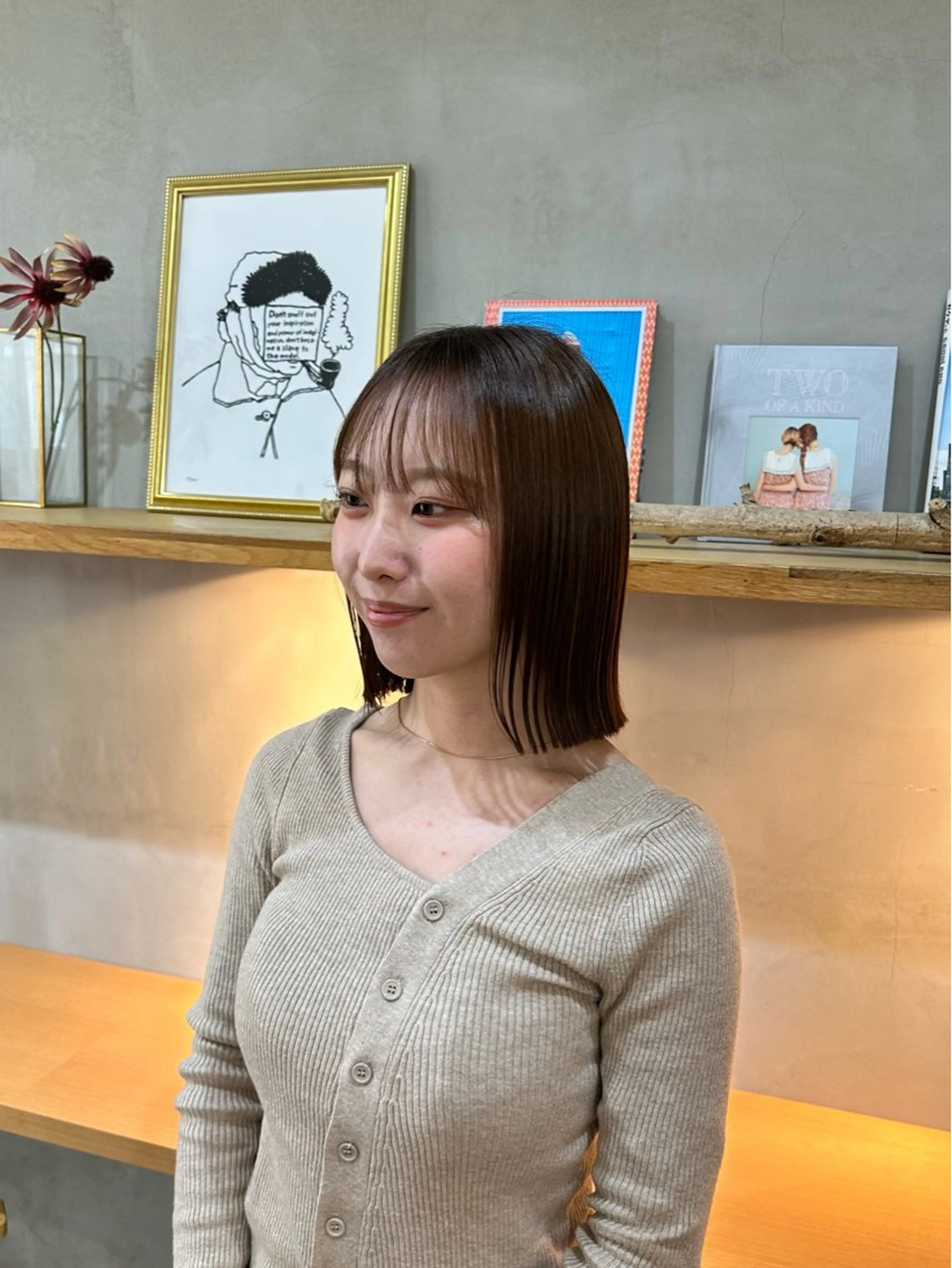 ショート 【縮毛矯正＆髪質改善 特化】/川上 結愛のヘアスタイル