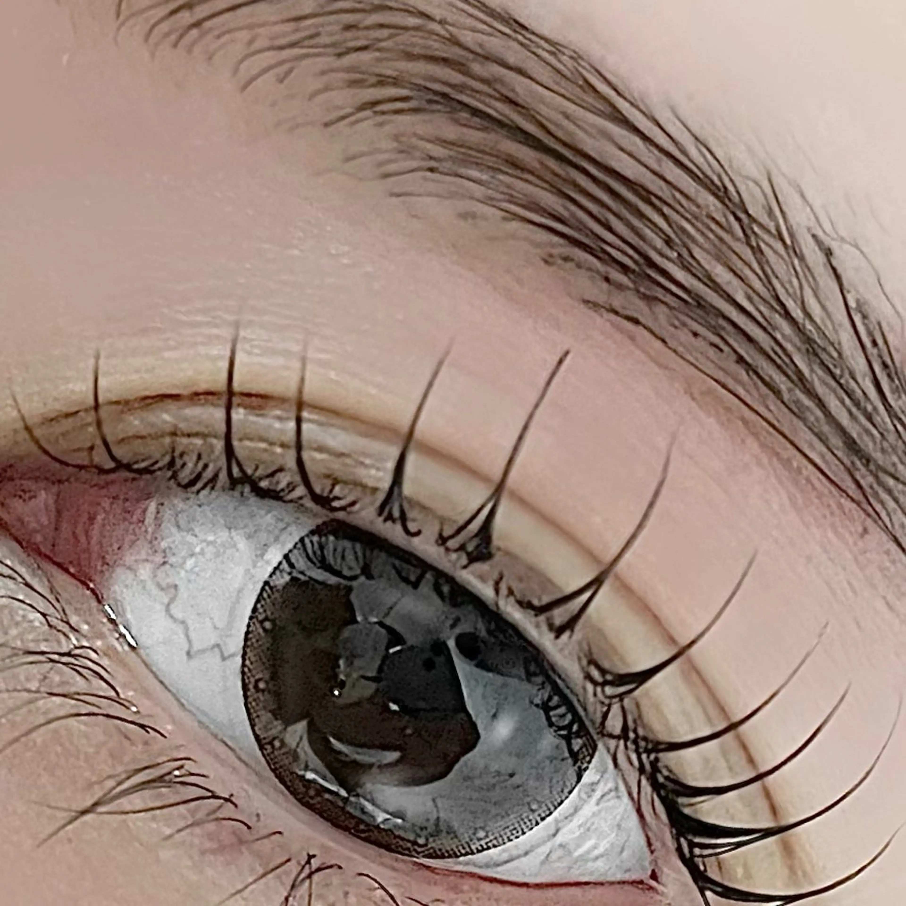 【まつげとまゆげの同時施術】まつげパーマ&眉ワックスの写真