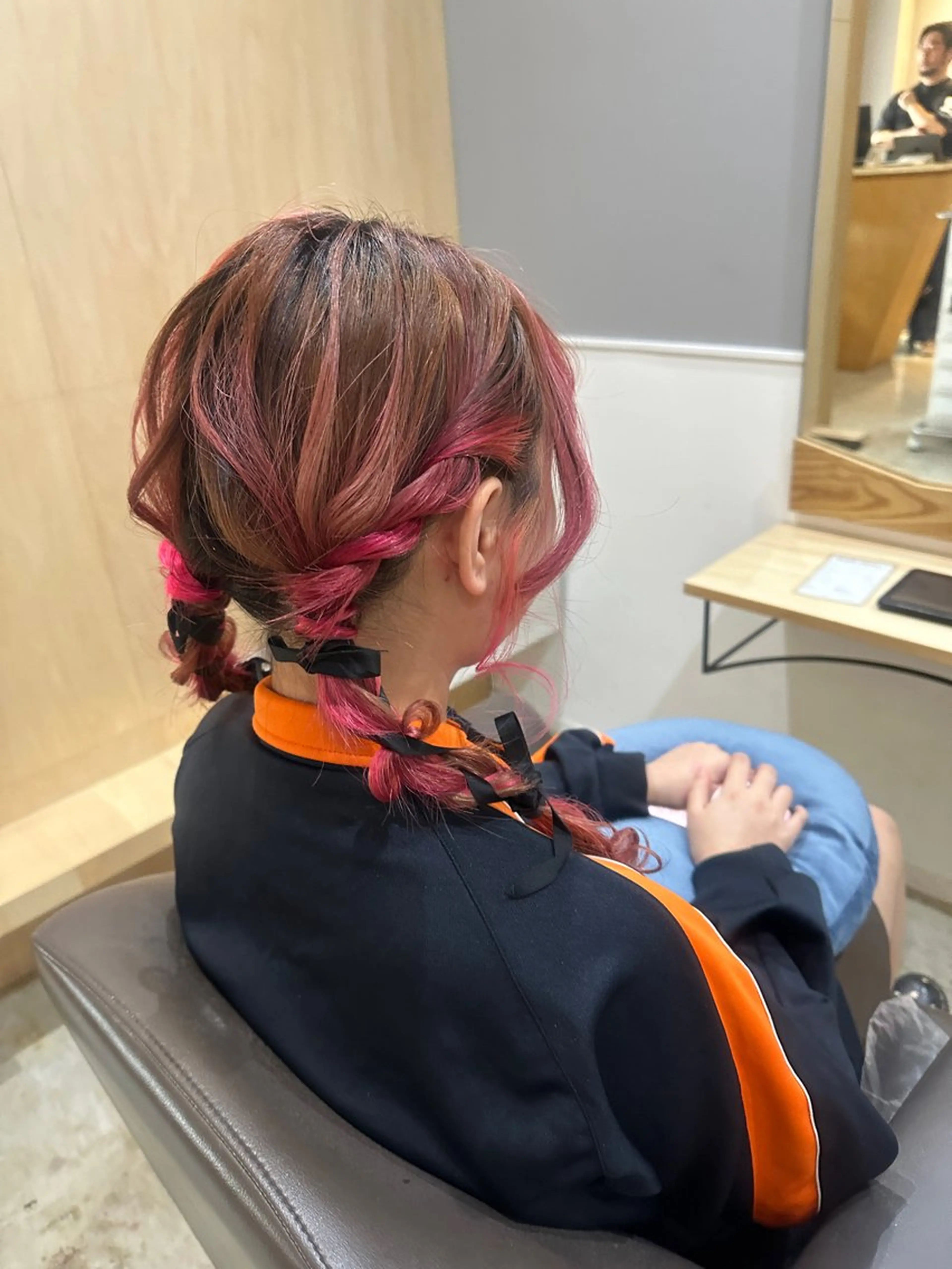 ミディアム ヘアセット miloc MOMOKAのヘアスタイル