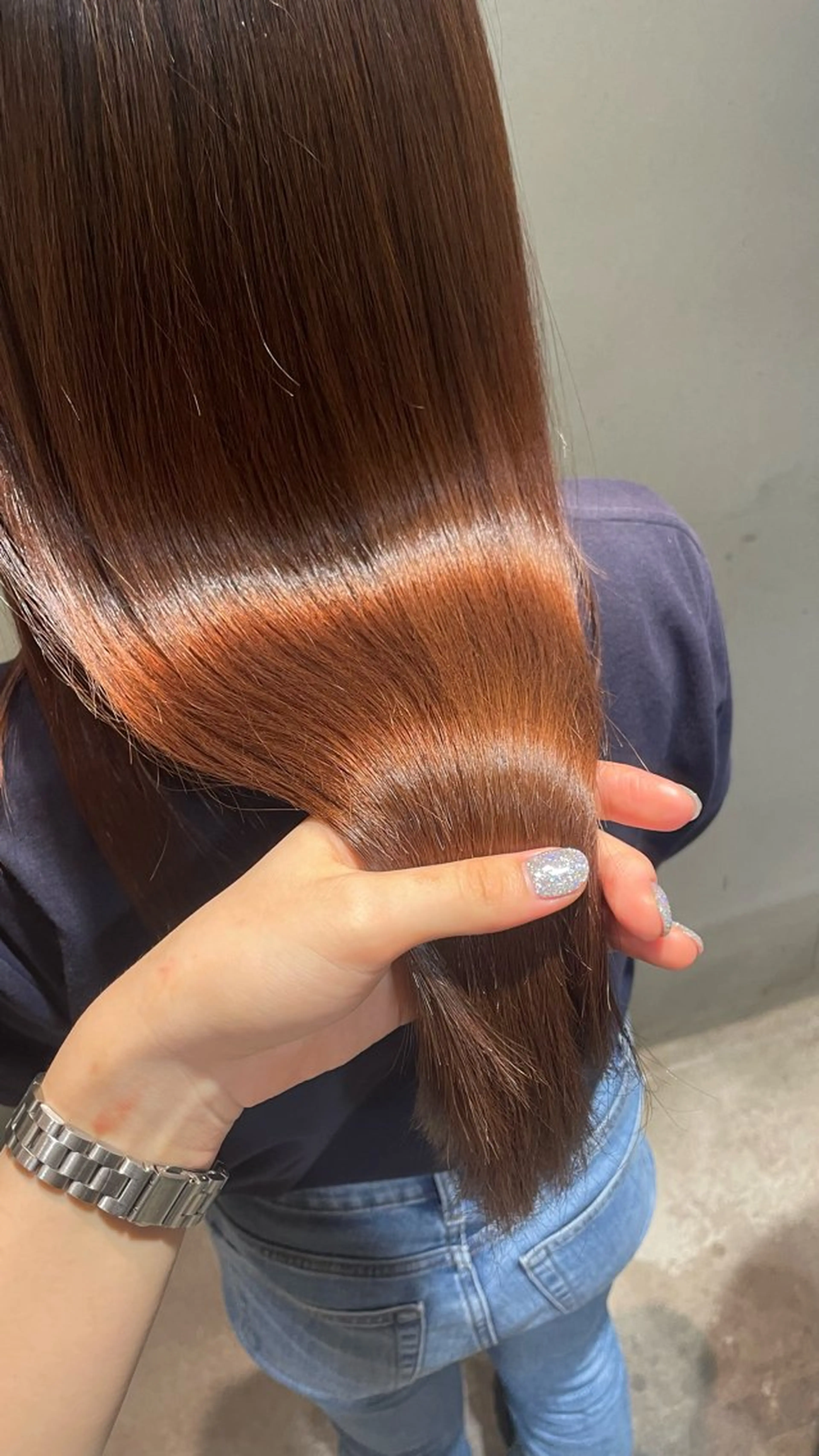 ロング カラー トリートメント ヘアカラー Dio&Luce at.所属・🫧艶感モテヘア🫧 Moka/麻布十番のヘアスタイル