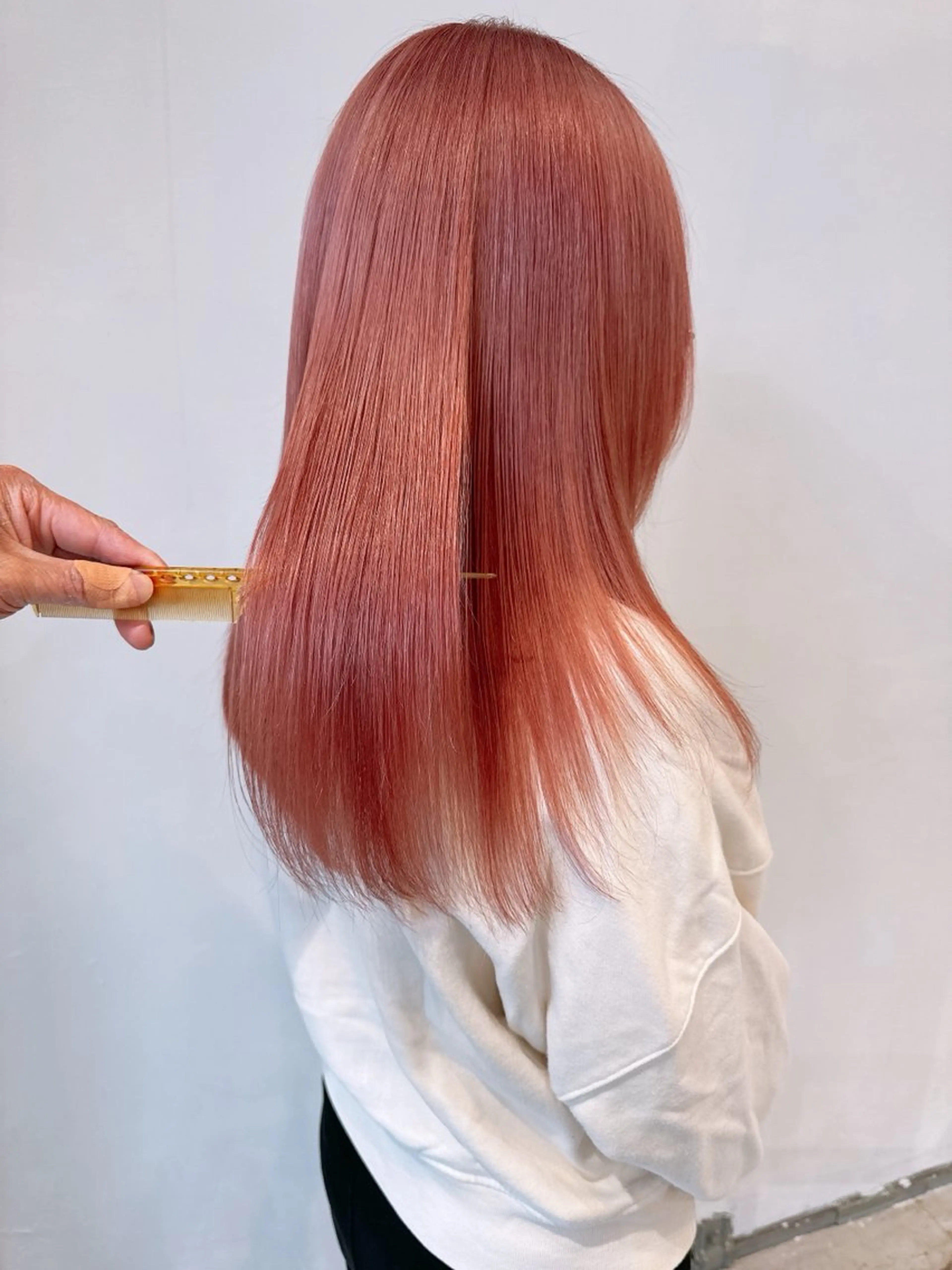 ロング カラー 卒業式のヘアスタイル カット ヘアカラー トリートメント ill/ダブルカラー 髪質改善/小島のヘアスタイル