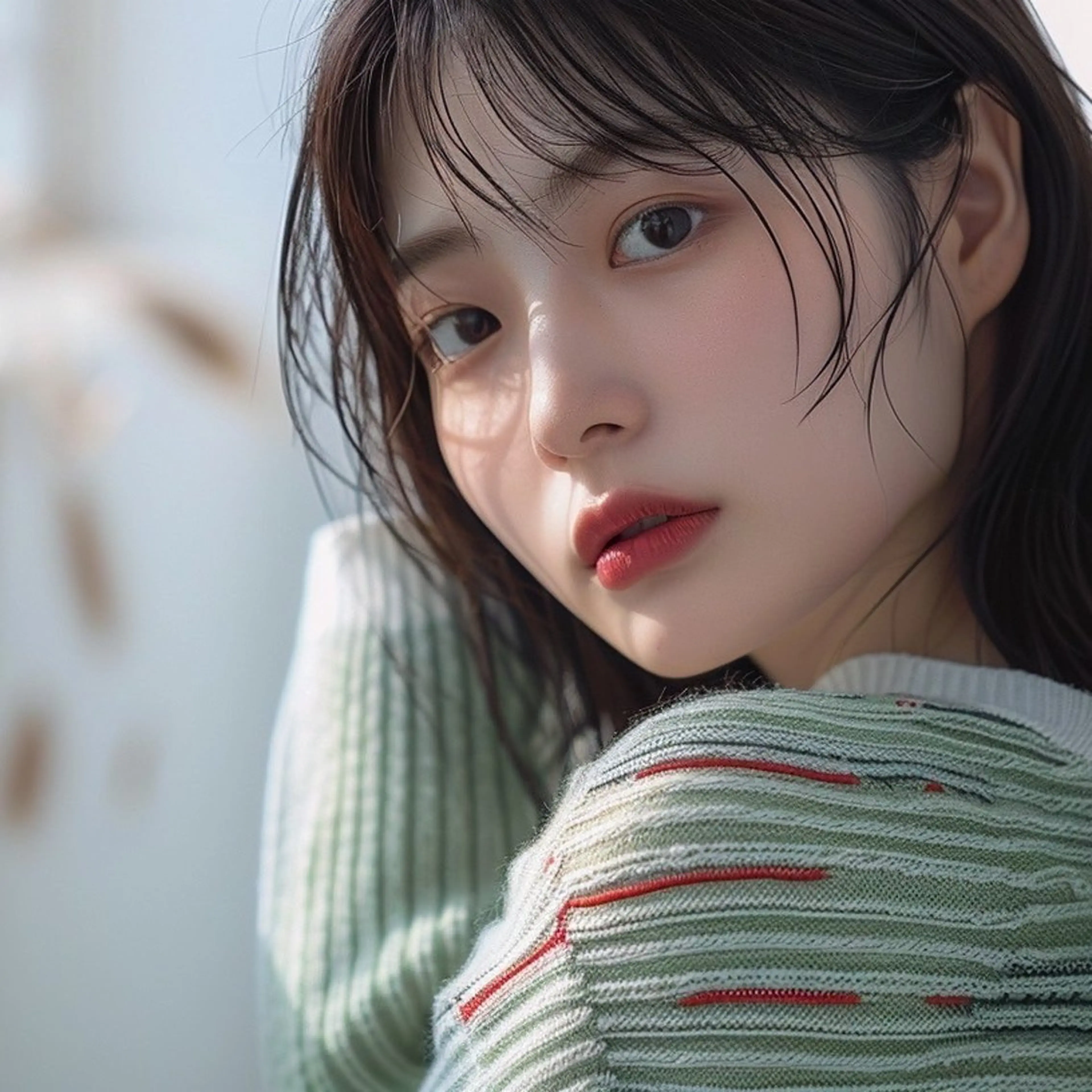 ミディアム しもかわ かほのヘアスタイル