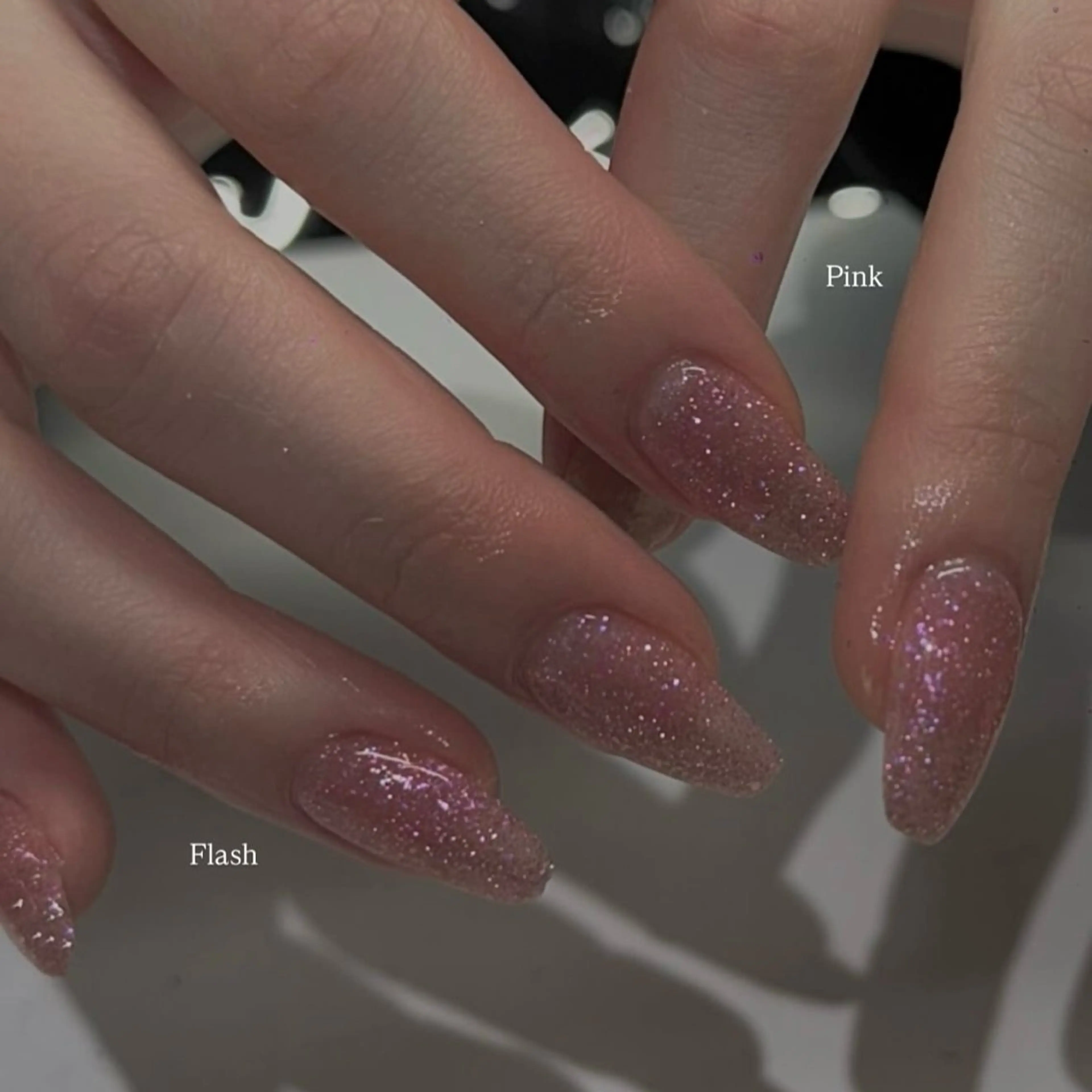 ネイル 長さ出し フラッシュネイル シンプルネイル ハンドネイル WOLTOKYO渋谷 lynのネイルデザイン