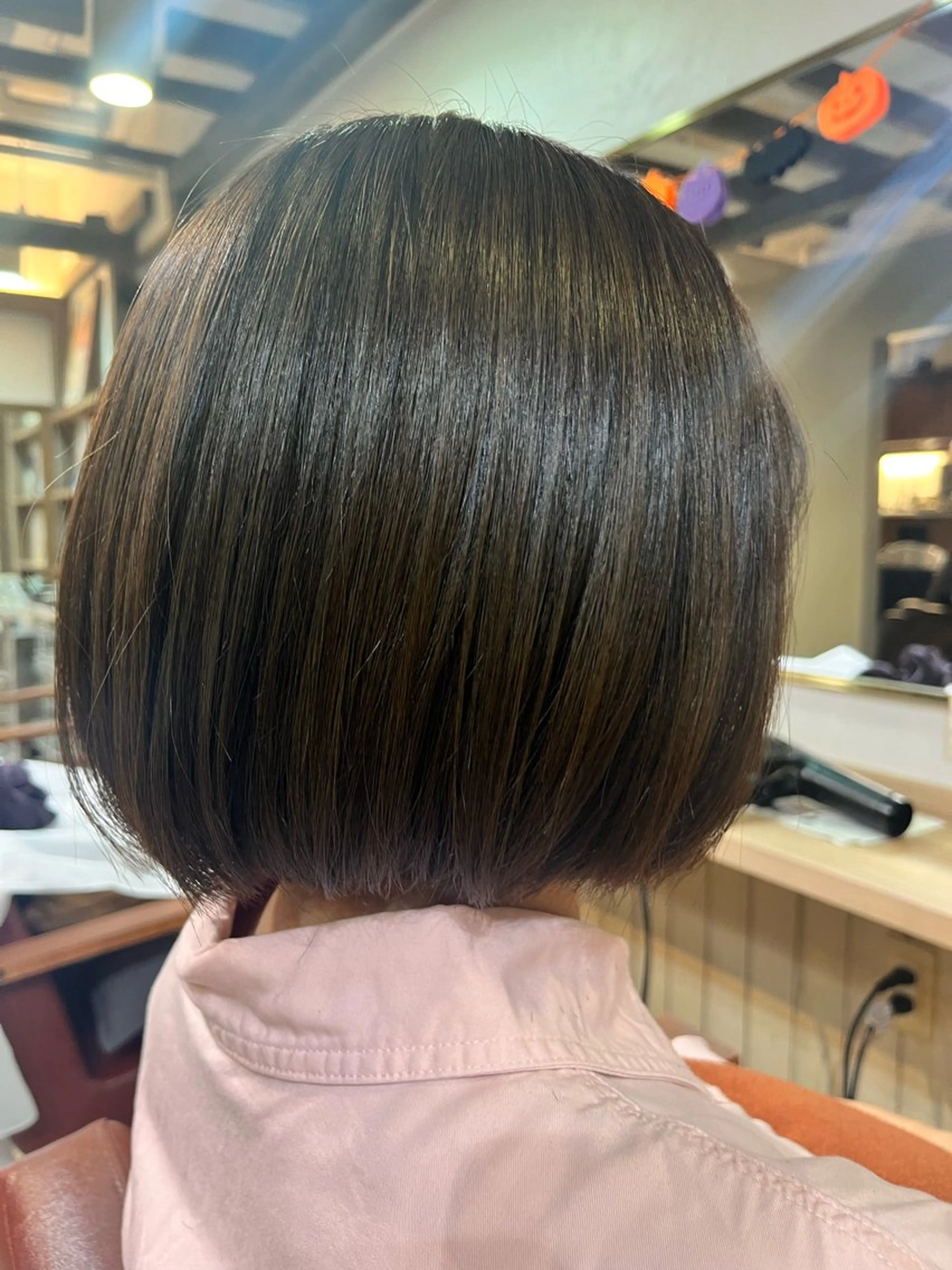 ミディアム ボブ 臺 佳連のヘアスタイル