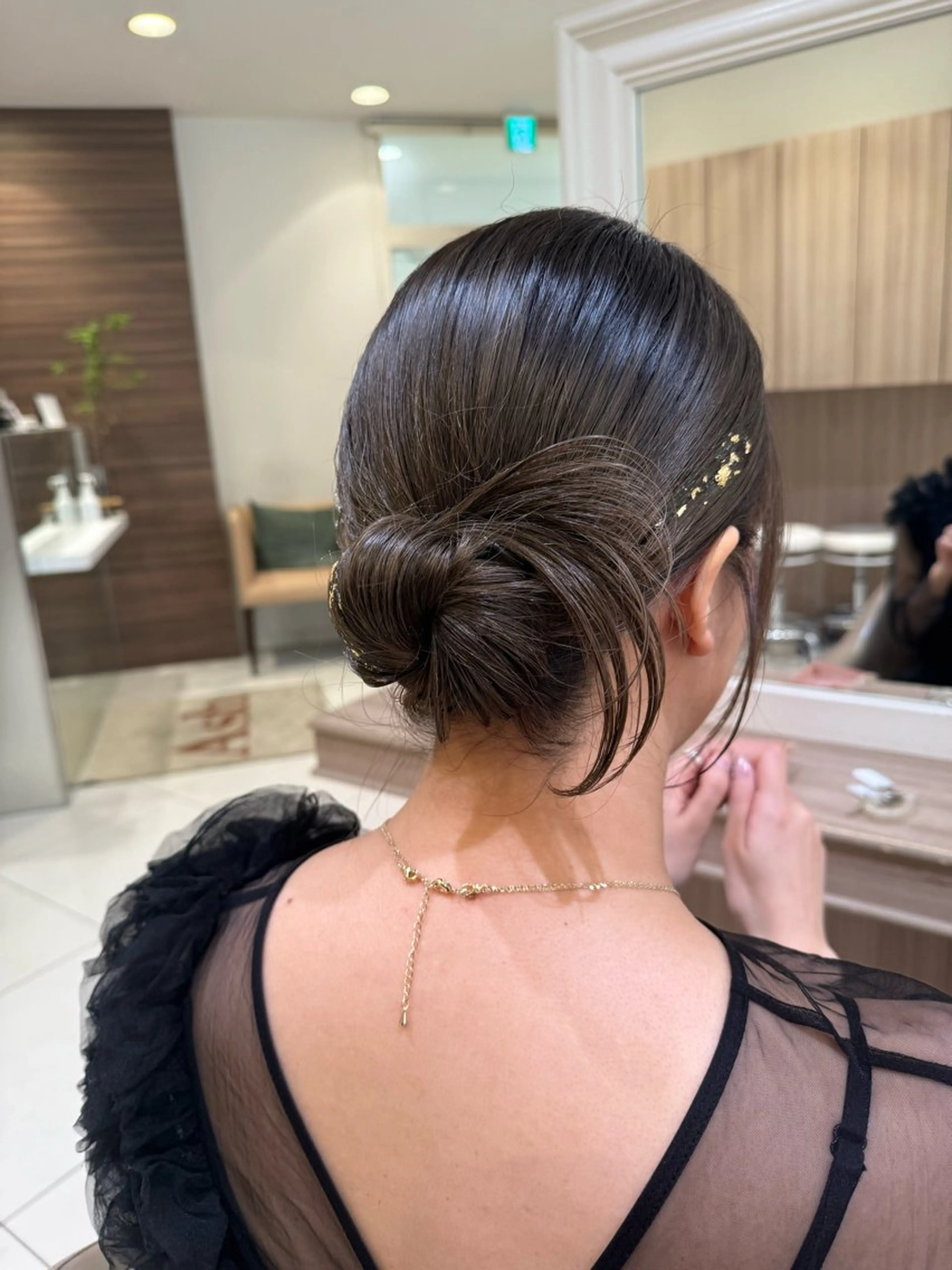 セミロング ヘアアレンジ ヘアセット 韓国ヘアメイク🎀/ 縮毛矯正✨山本媛香のヘアスタイル