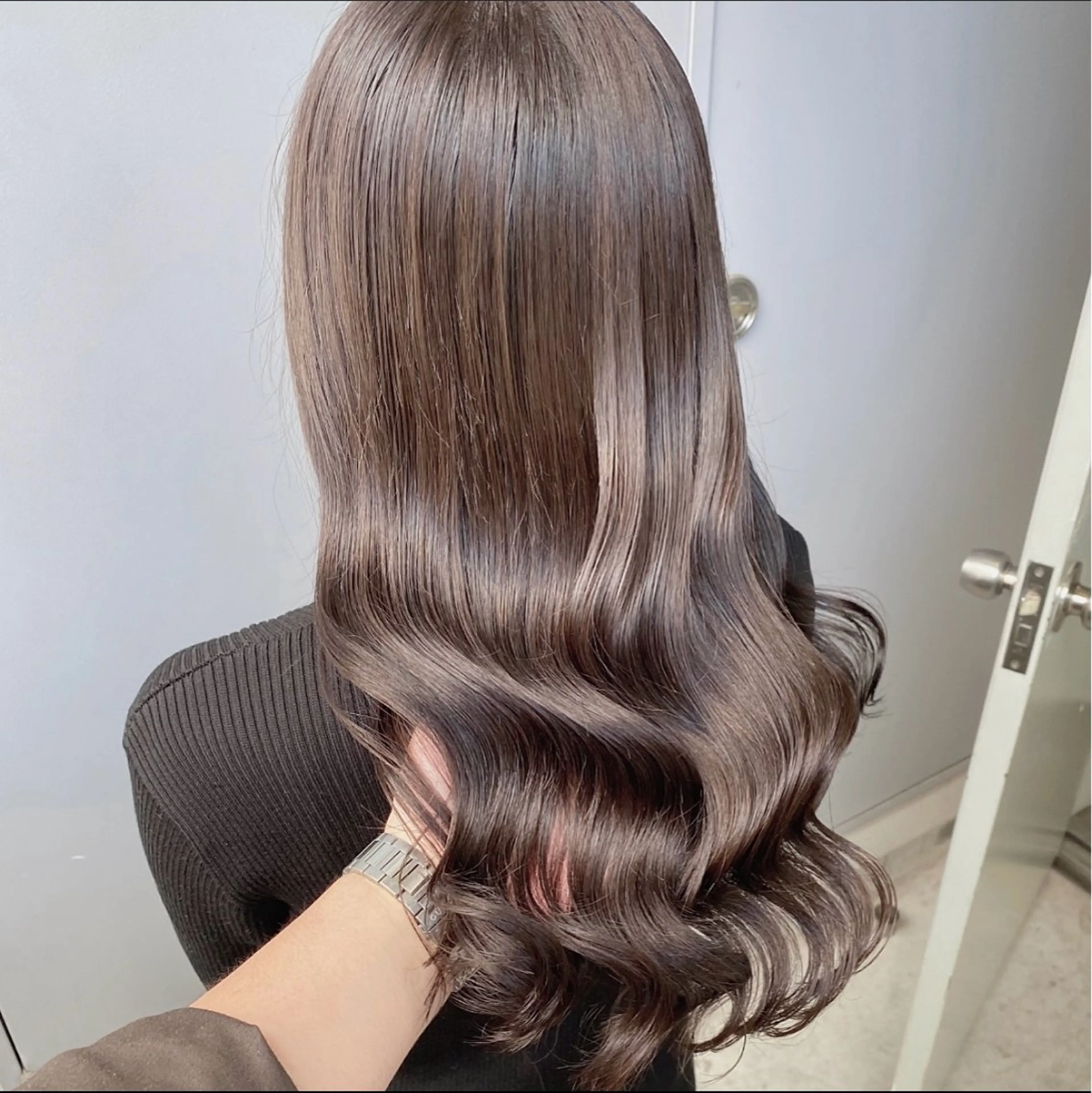 ロング カラー ヘアカラー トリートメント 🔷似合わせのプロ KUMA🔷のヘアスタイル