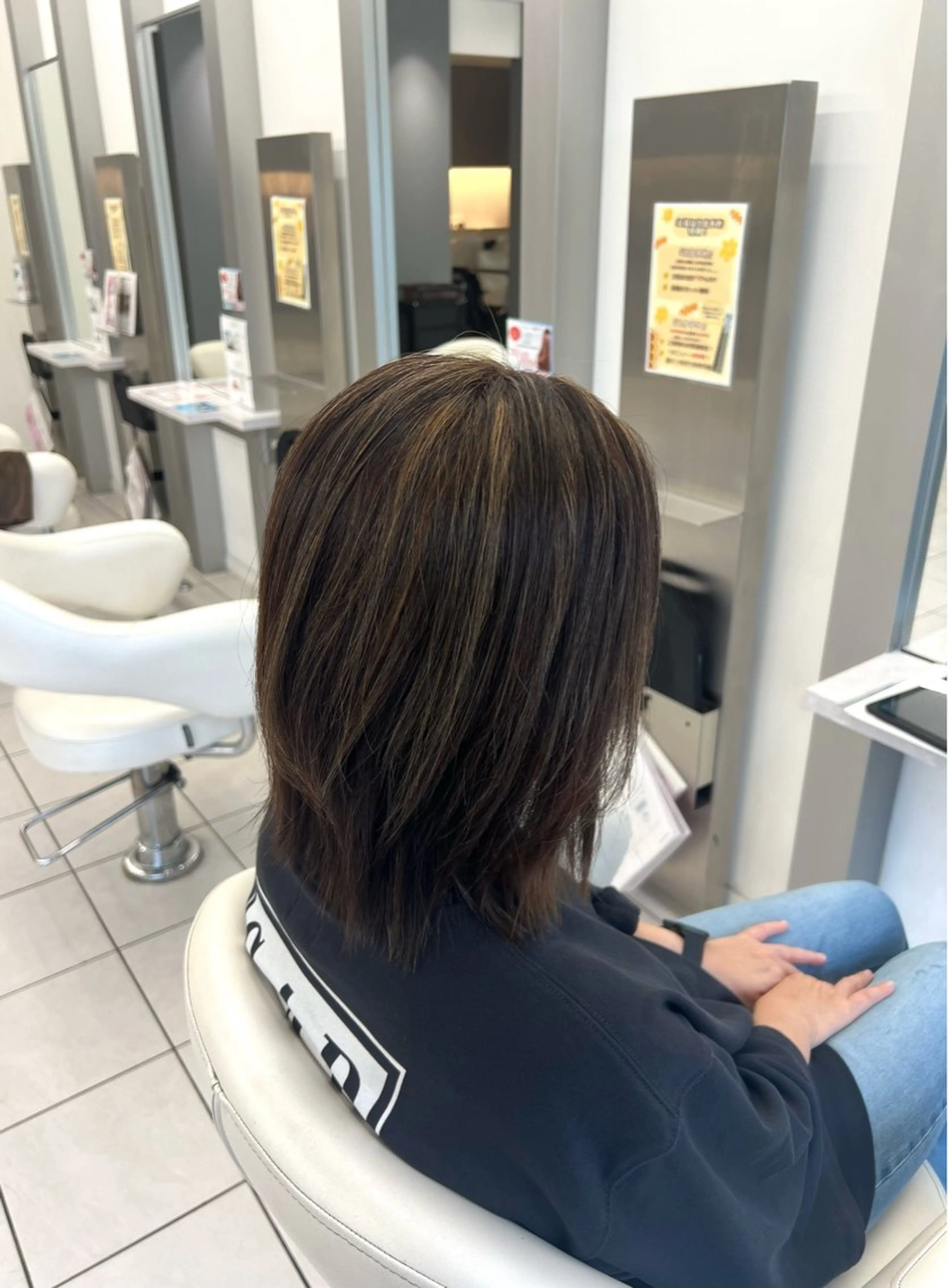 カラー 透明感カラー/ベージ ュ/HIKARU🌿のヘアスタイル