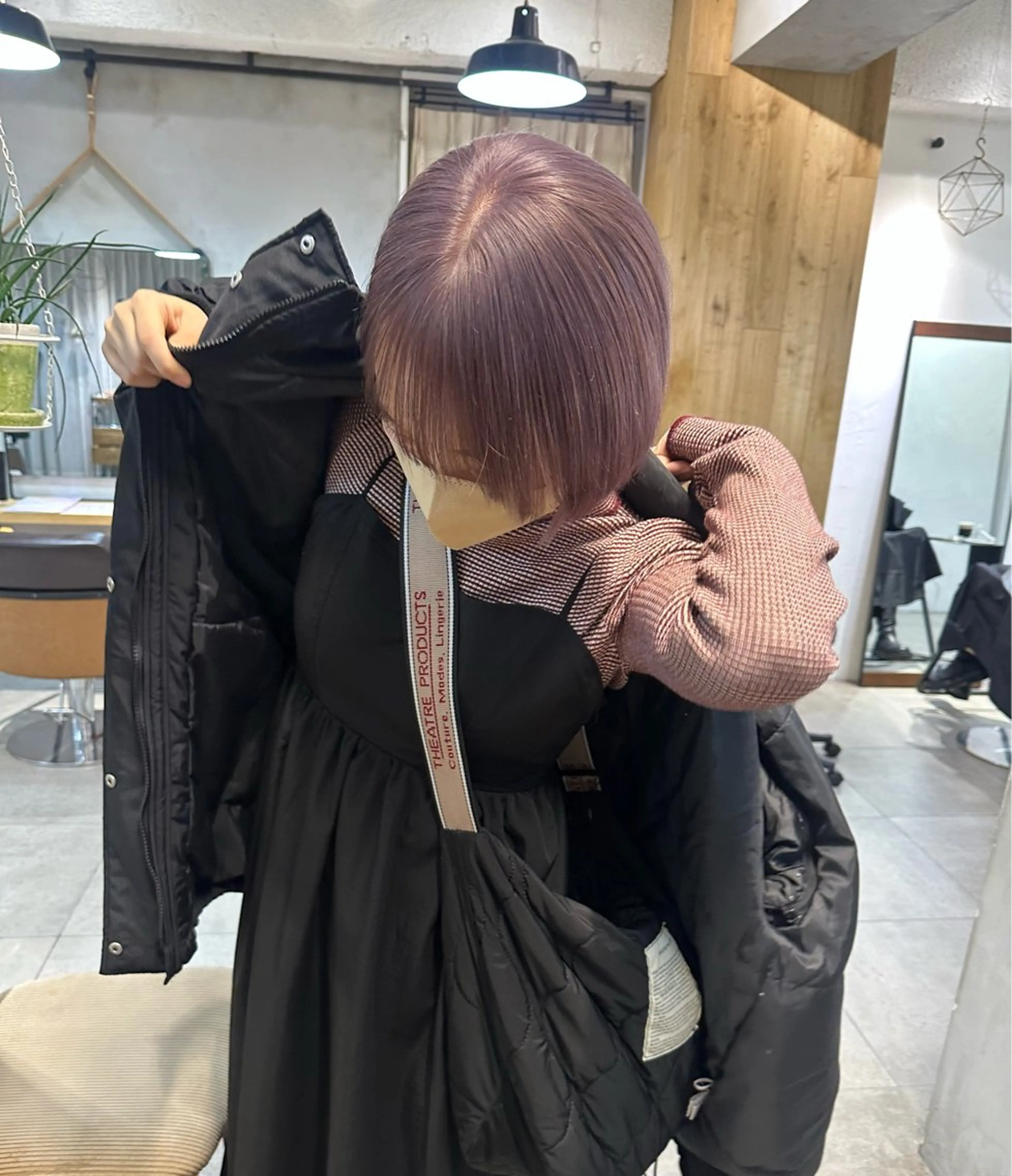 ショート カラー REINA☁️透明感 カラー/ぷつっと♡のヘアスタイル