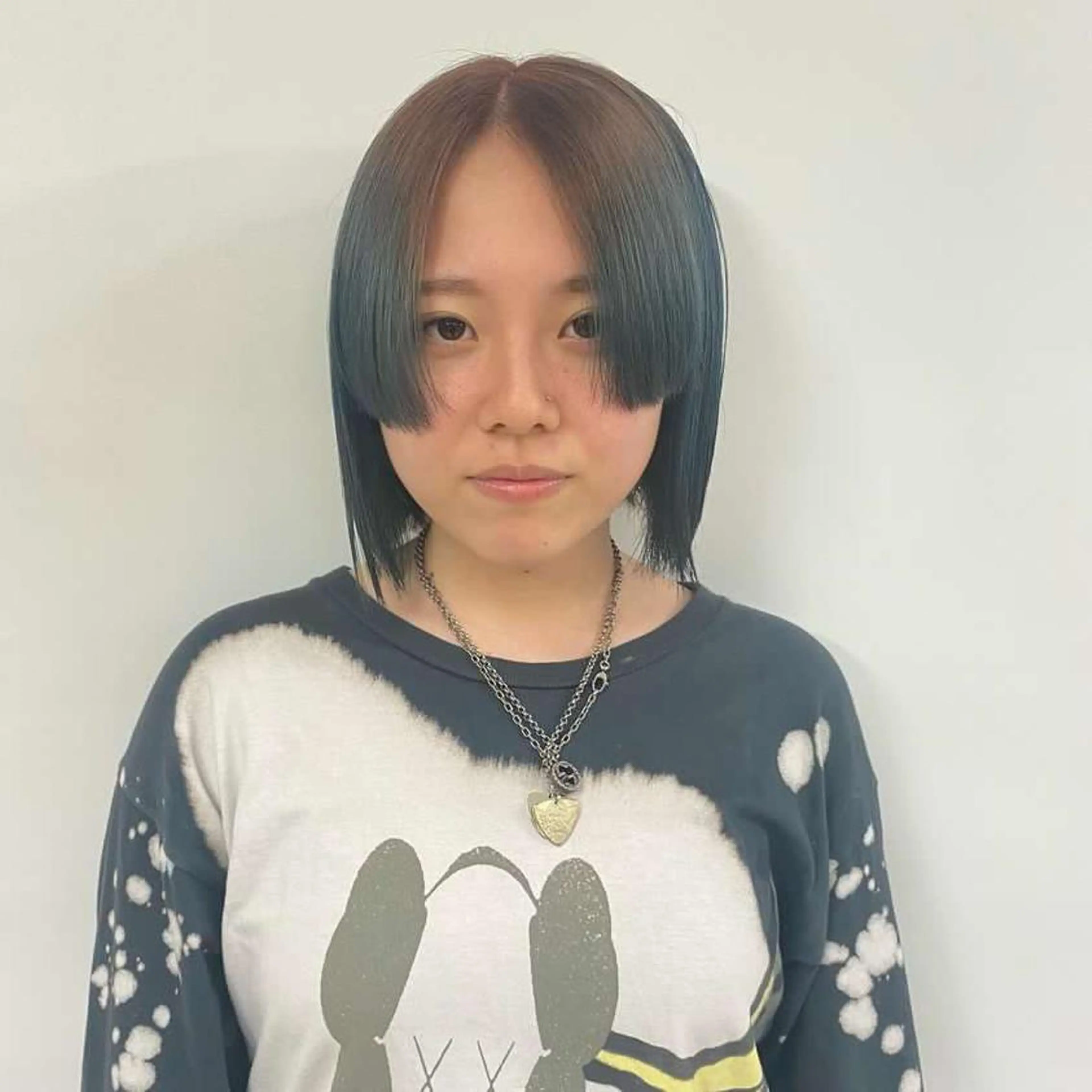 ショート カラー ウルフレイヤー エクステ/kokiのヘアスタイル