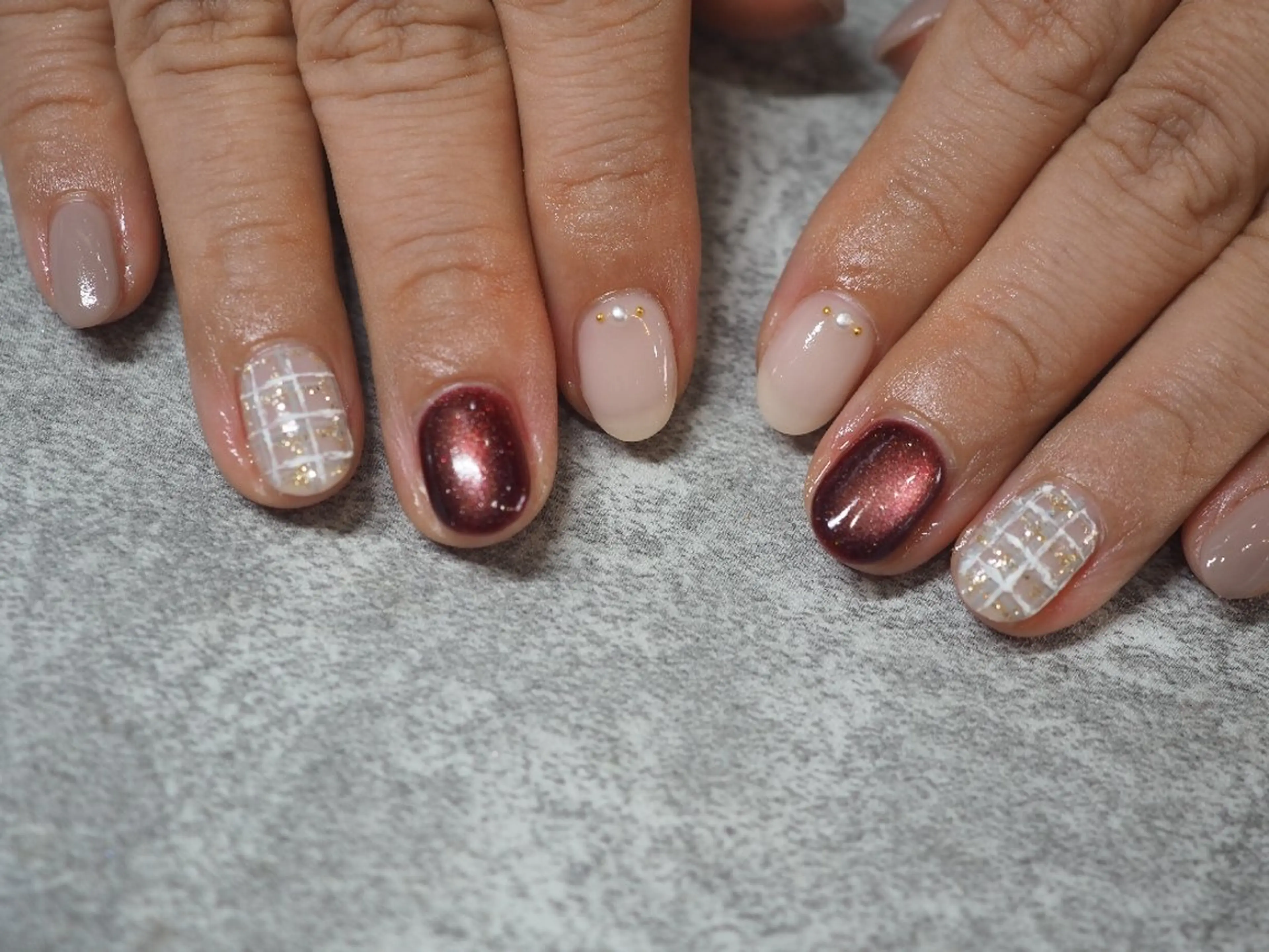 ネイル ハンドネイル glaNje 福光のネイルデザイン