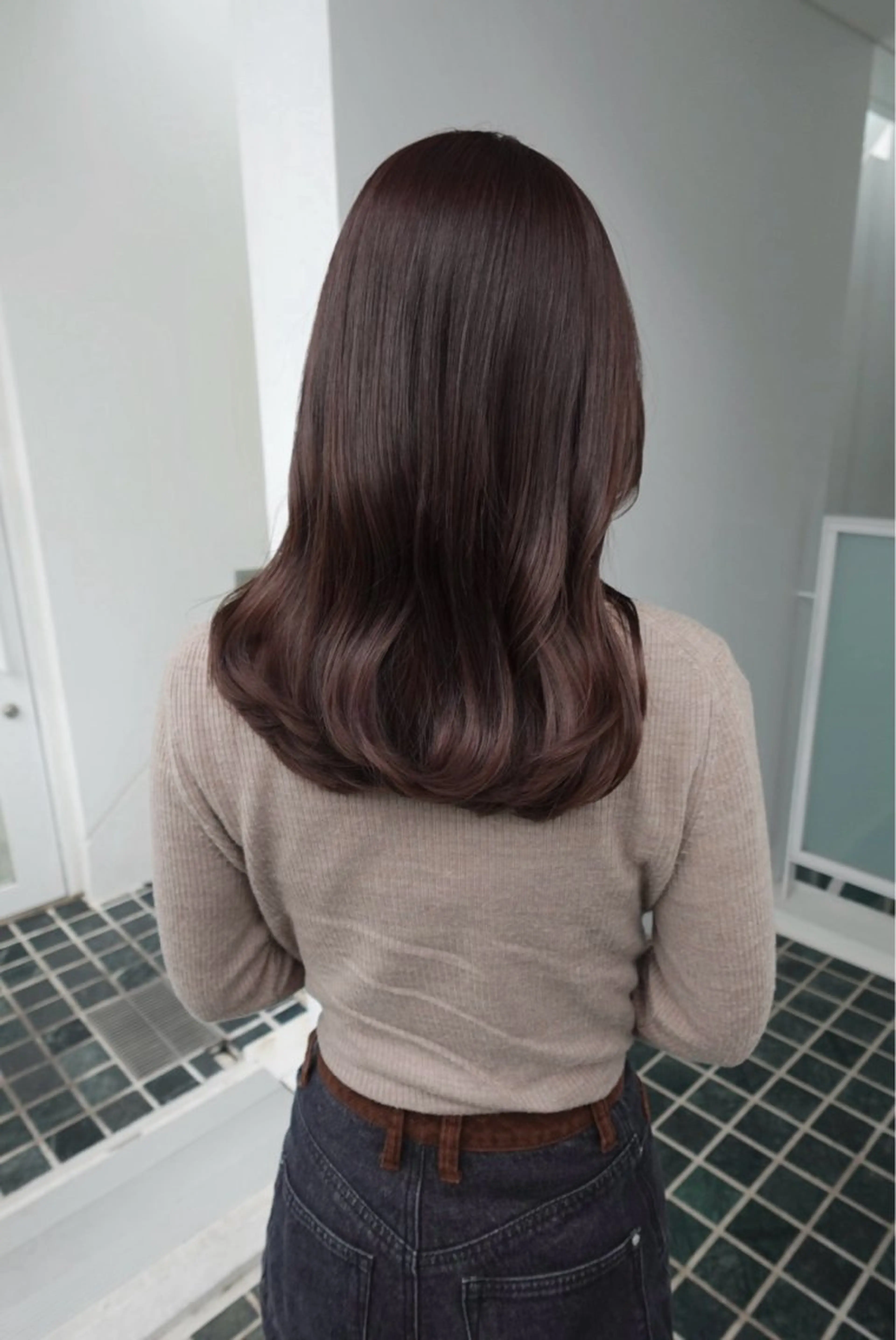 カラー ベージュカラー ブラウンカラー ブラウンベージュ ヘアカラー maina/透明感 ベージュ/ブラウンのヘアスタイル