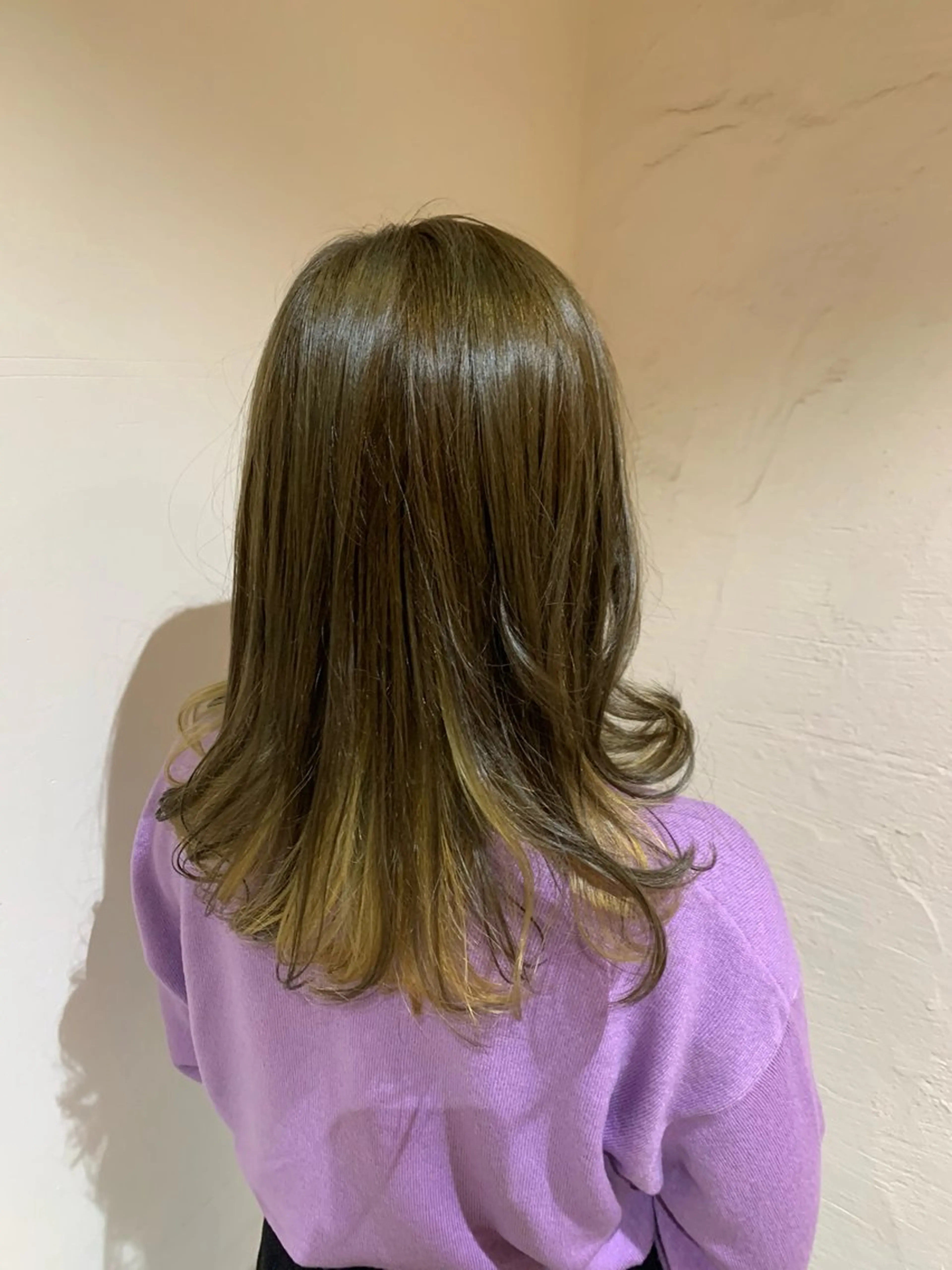 セミロング ヘアカラー トリートメント カラー400種類以上 ♪宮崎 健AmanSのヘアスタイル