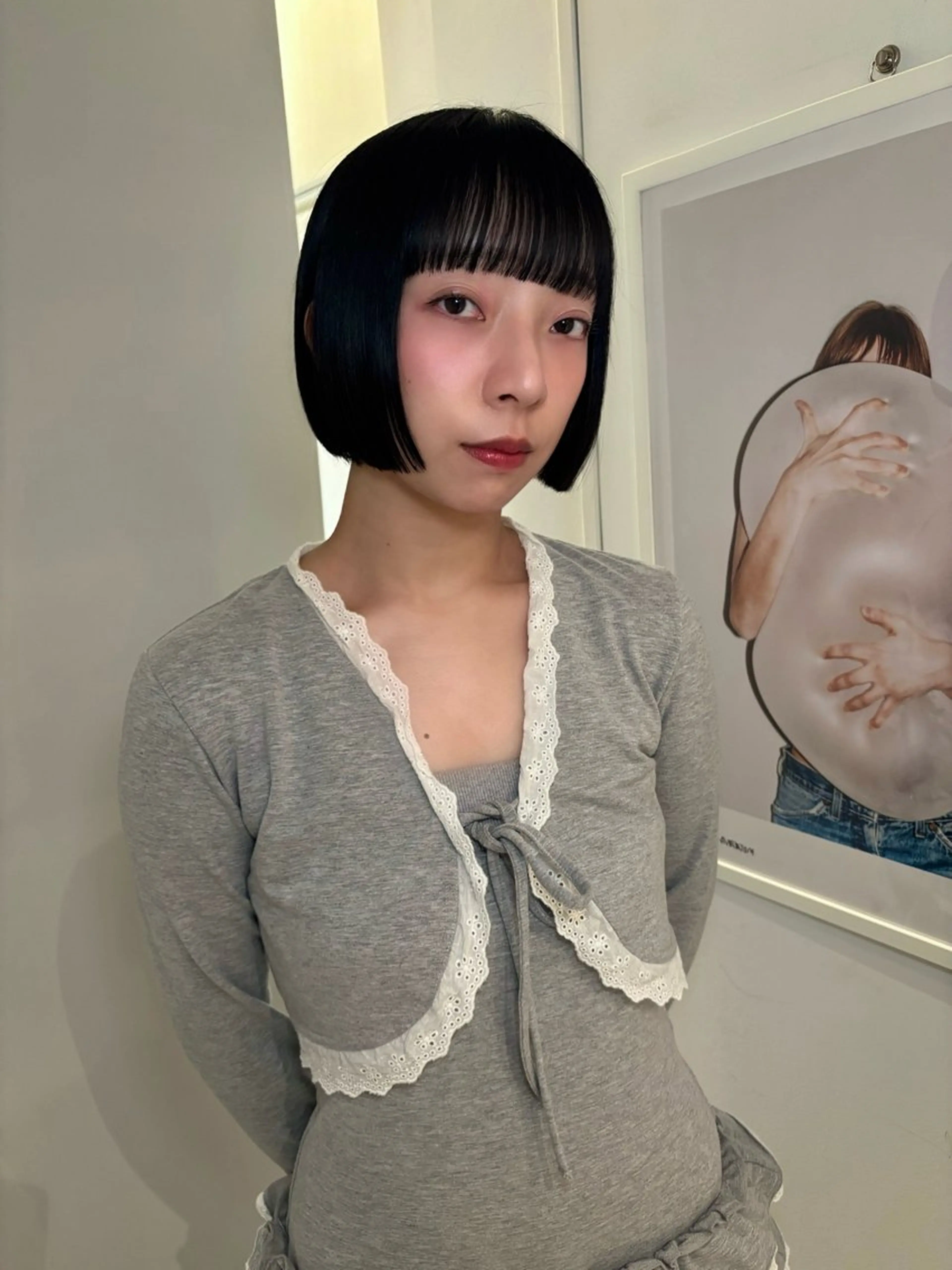 ショート カラー カット ヘアカラー riria/ボブ /ブラウンカラー🎀のヘアスタイル