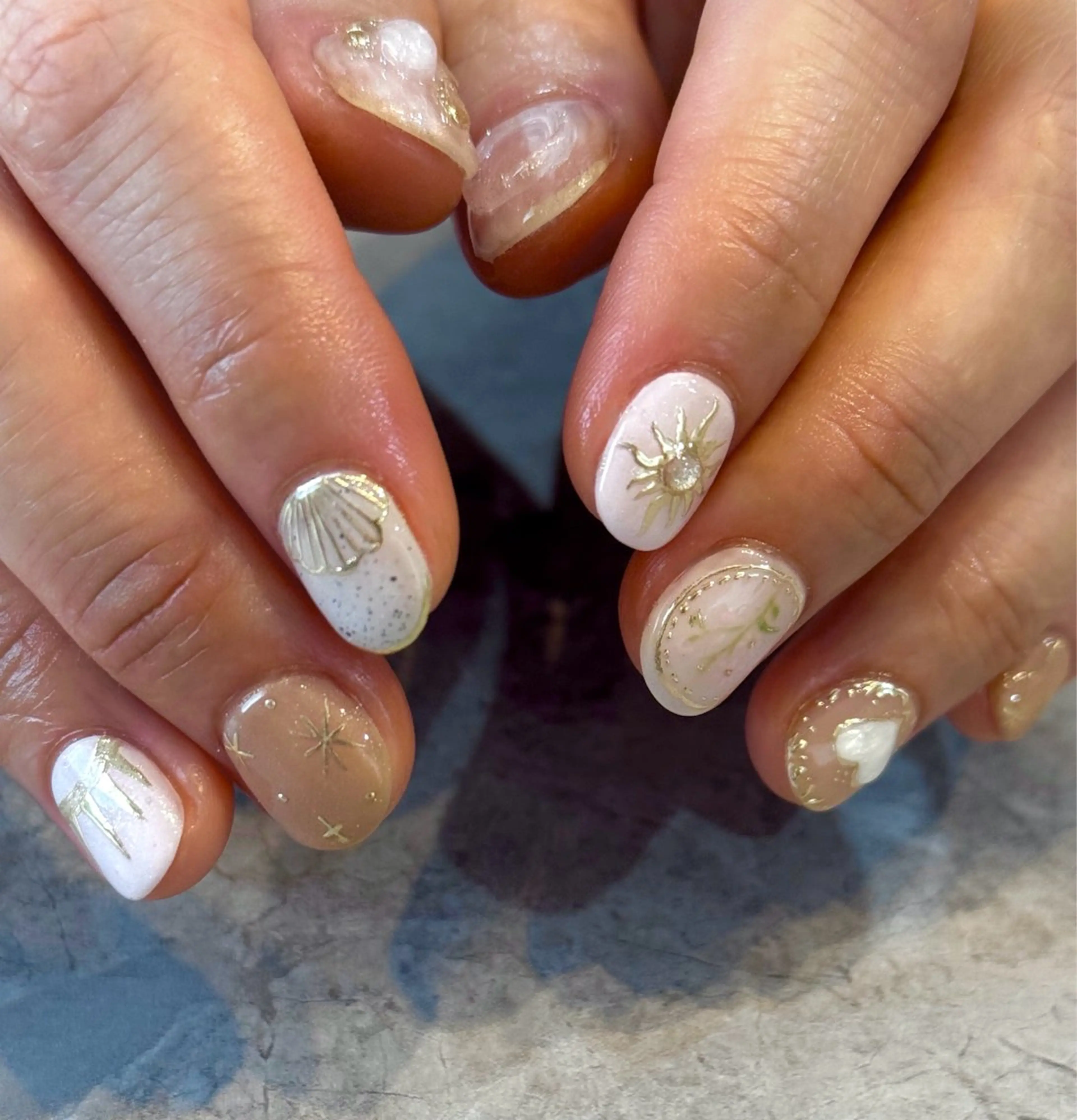 ネイル ハンドネイル Blé nailのネイルデザイン