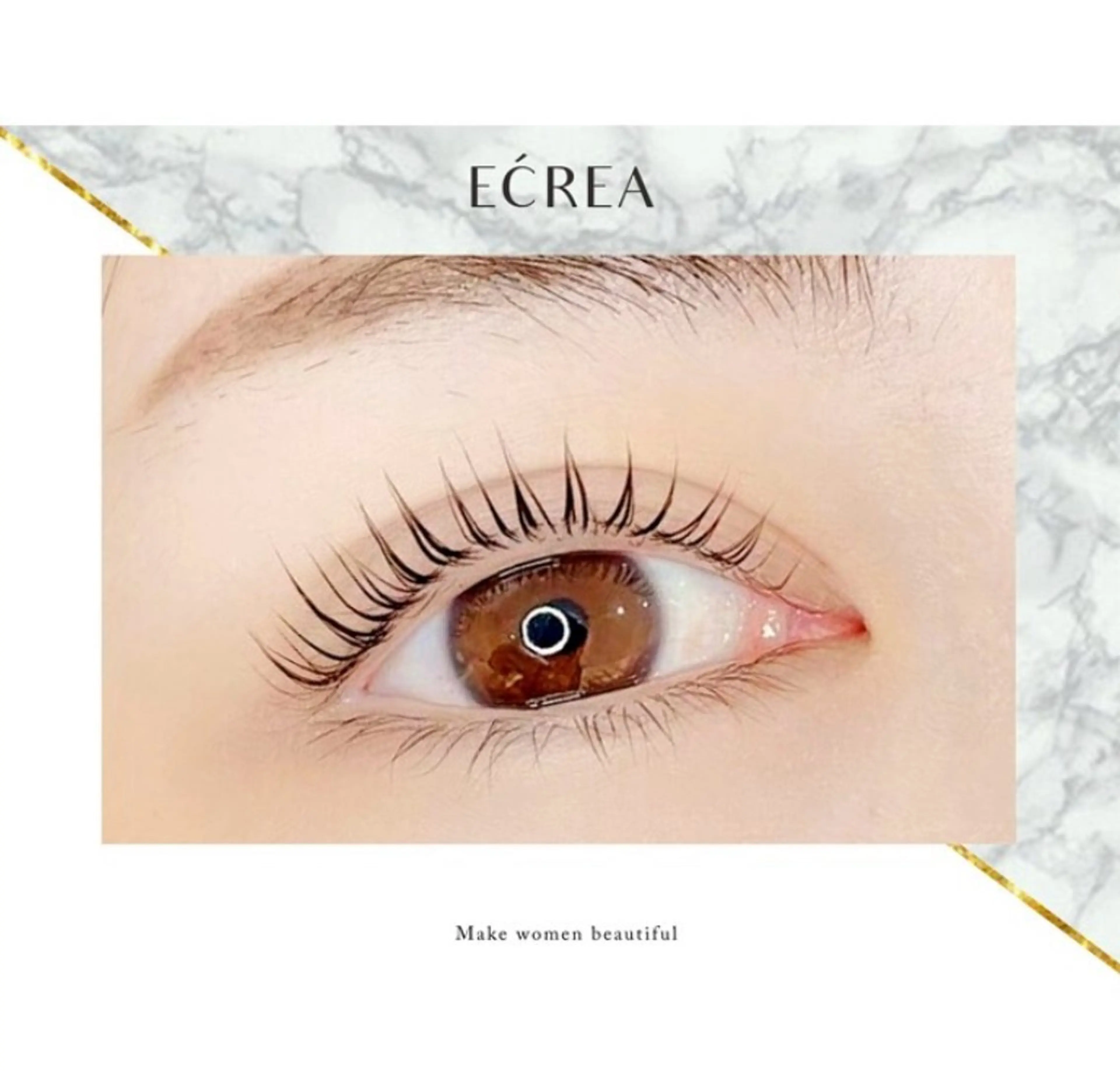 マツエク・マツパ ECREA姫路北口店所属・ECREA 北野のマツエク・マツパデザイン