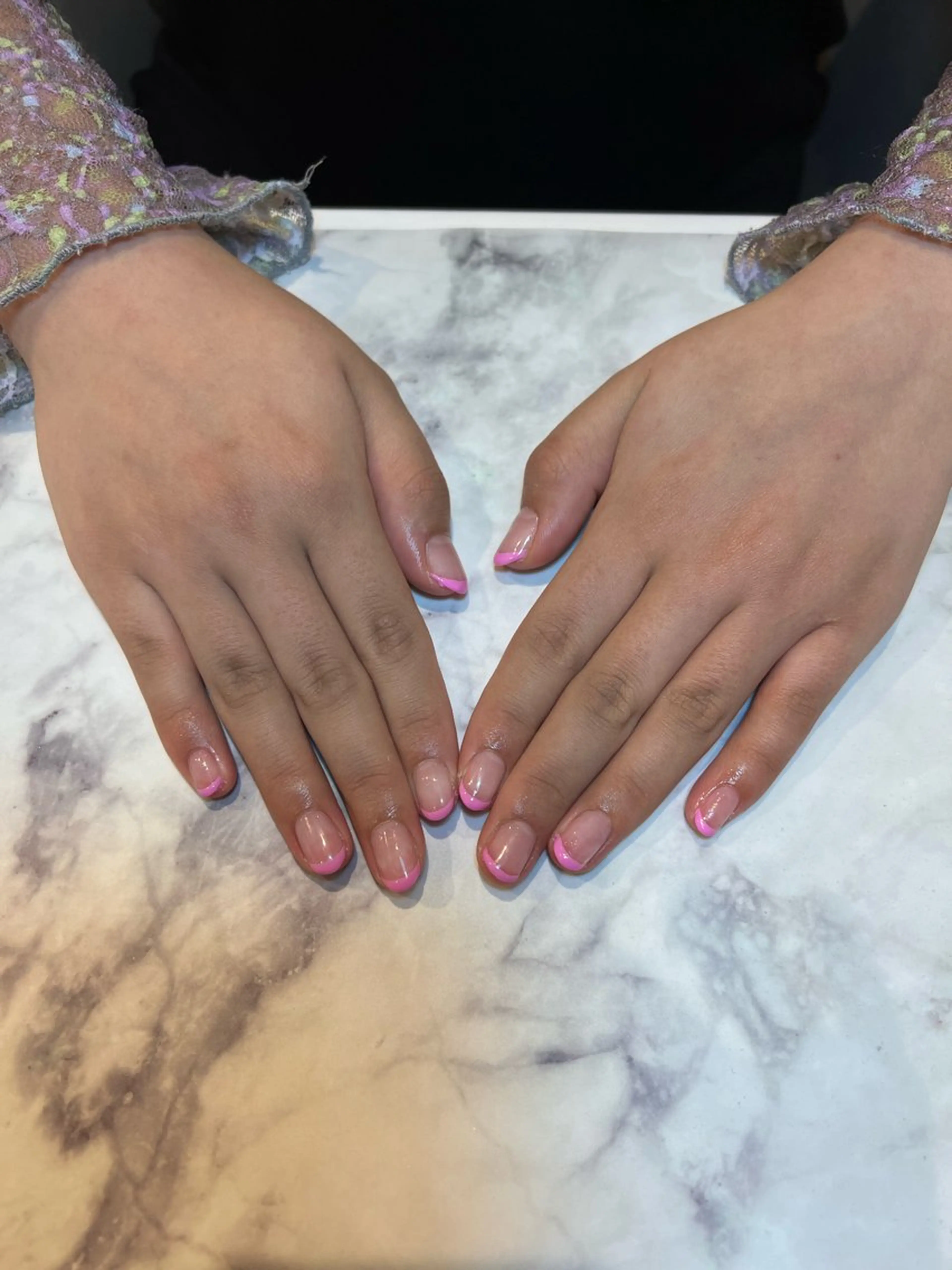 ネイル フレンチネイル KANOネイリスト/ UNELMA天神のネイルデザイン