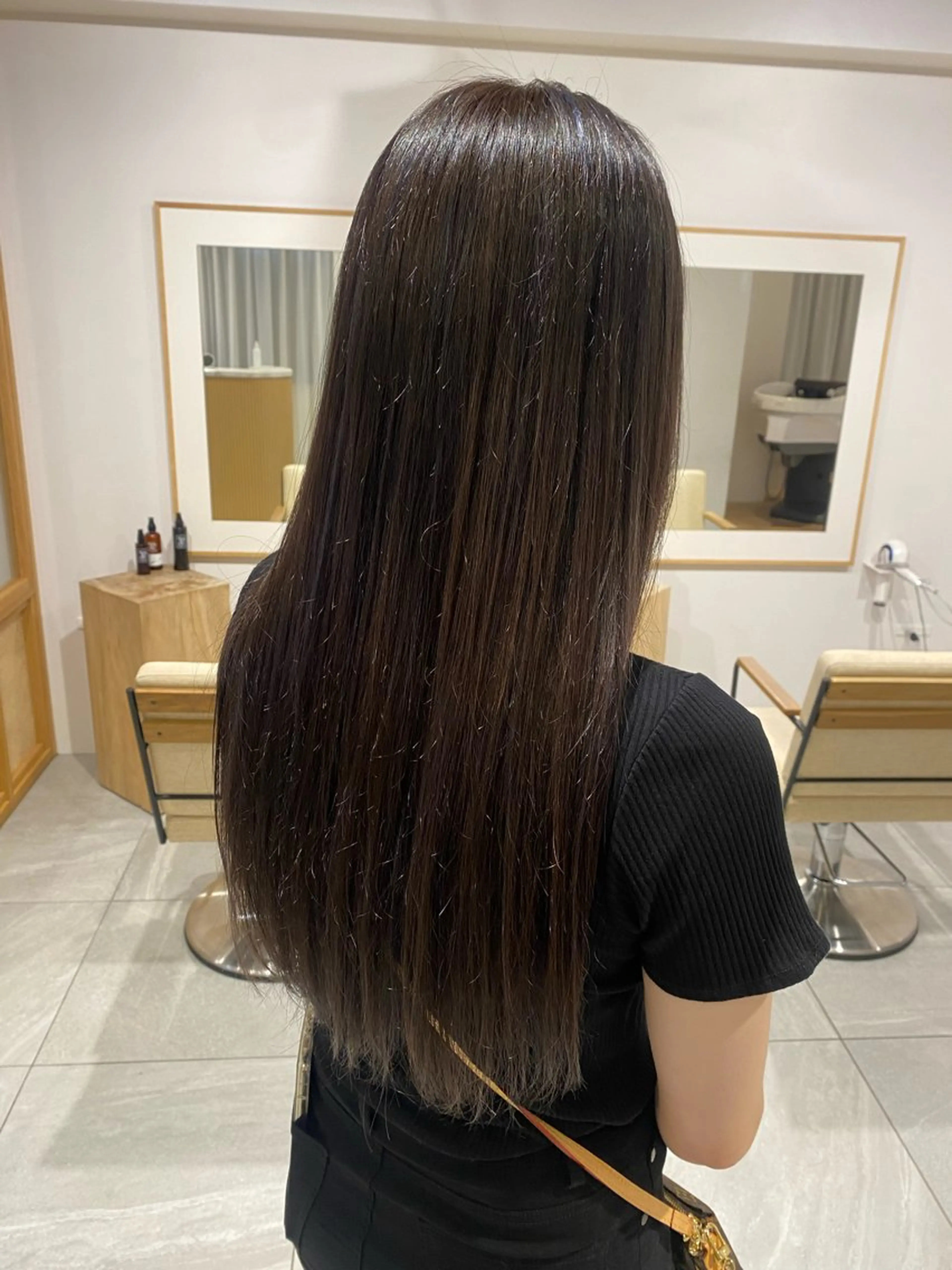 ロング カラー knock所属・knock　國友 華乃のヘアスタイル